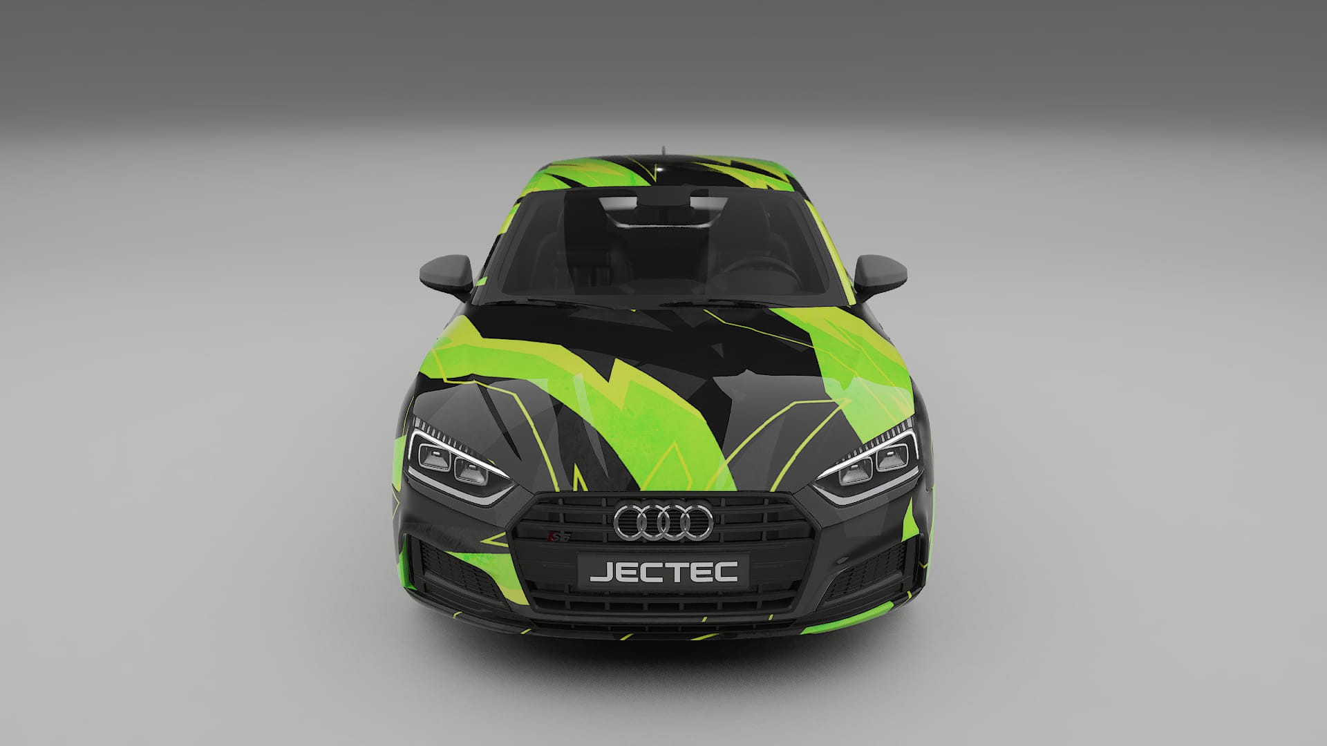 Audi S5 B9 prefacelift pre-LCI NINJA TURTLES – Designet Wrap PPF-sæt i printbart polyurethanfilm