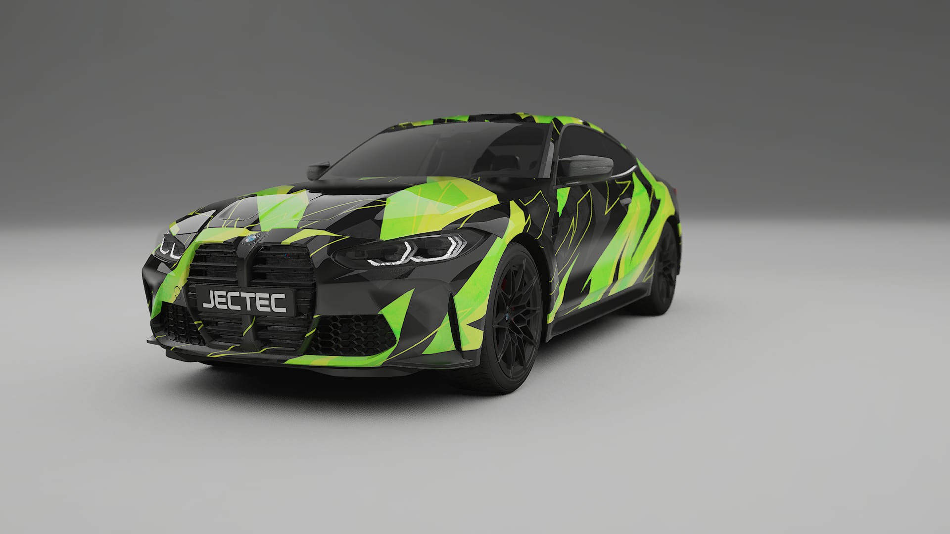 BMW M4 G82 NINJA TURTLES – Designet Wrap PPF-sæt i printbart polyurethanfilm