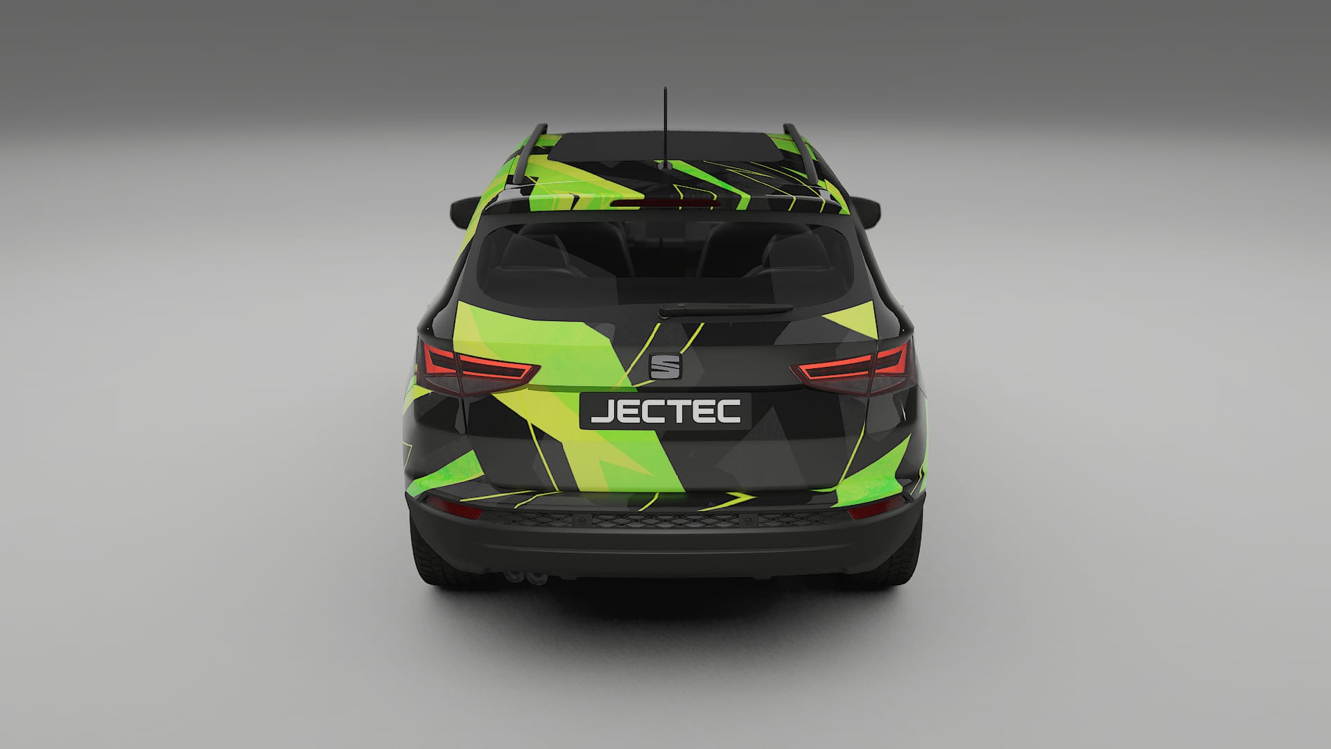 Seat Ateca KH7 NINJA TURTLES – Designet Wrap PPF-sæt i printbart polyurethanfilm