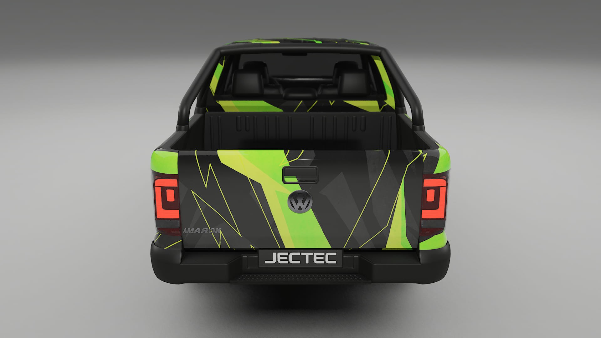 VW Amarok 2H NINJA TURTLES – Designet Wrap PPF-sæt i printbart polyurethanfilm
