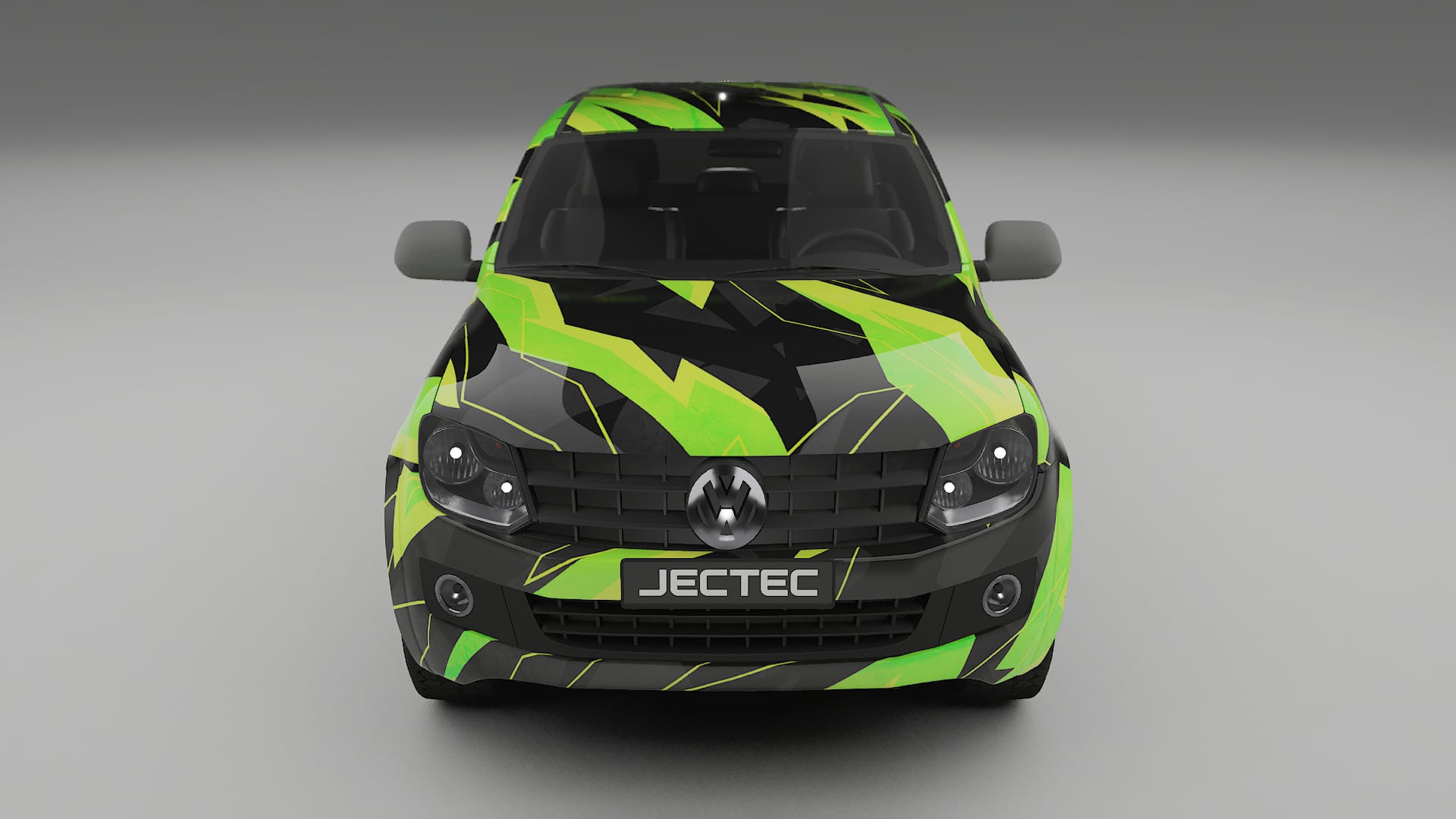 VW Amarok 2H NINJA TURTLES – Designet Wrap PPF-sæt i printbart polyurethanfilm