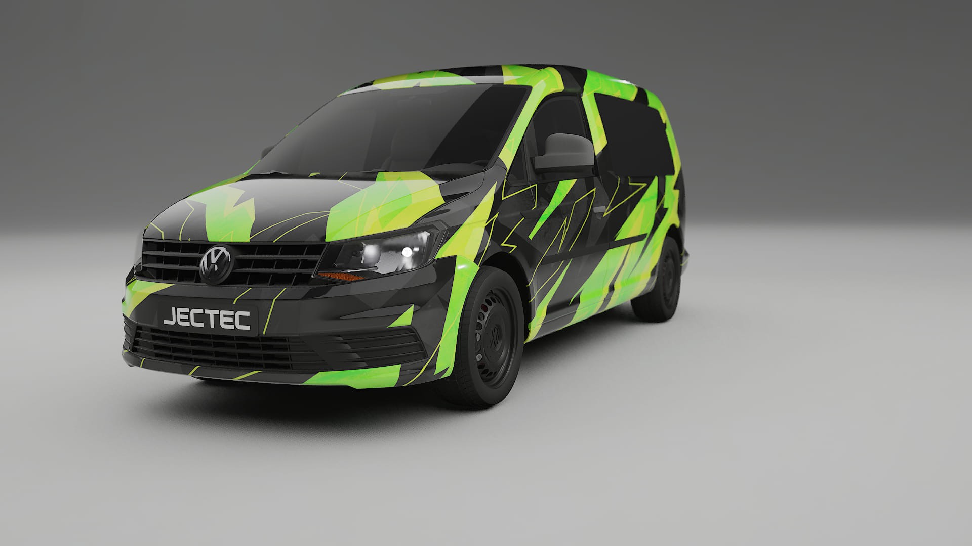 VW Caddy Maxi SB NINJA TURTLES Designed Wrap PPF Kit – Printable Polyurethane Film