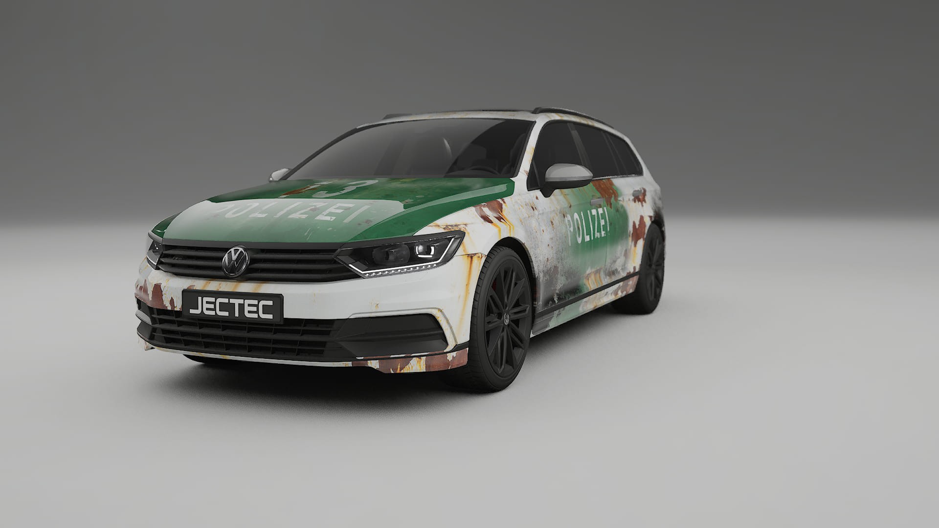 VW Passat VariantR B8 COBRA 11 – Designet Wrap PPF-sæt i printbart polyurethanfilm