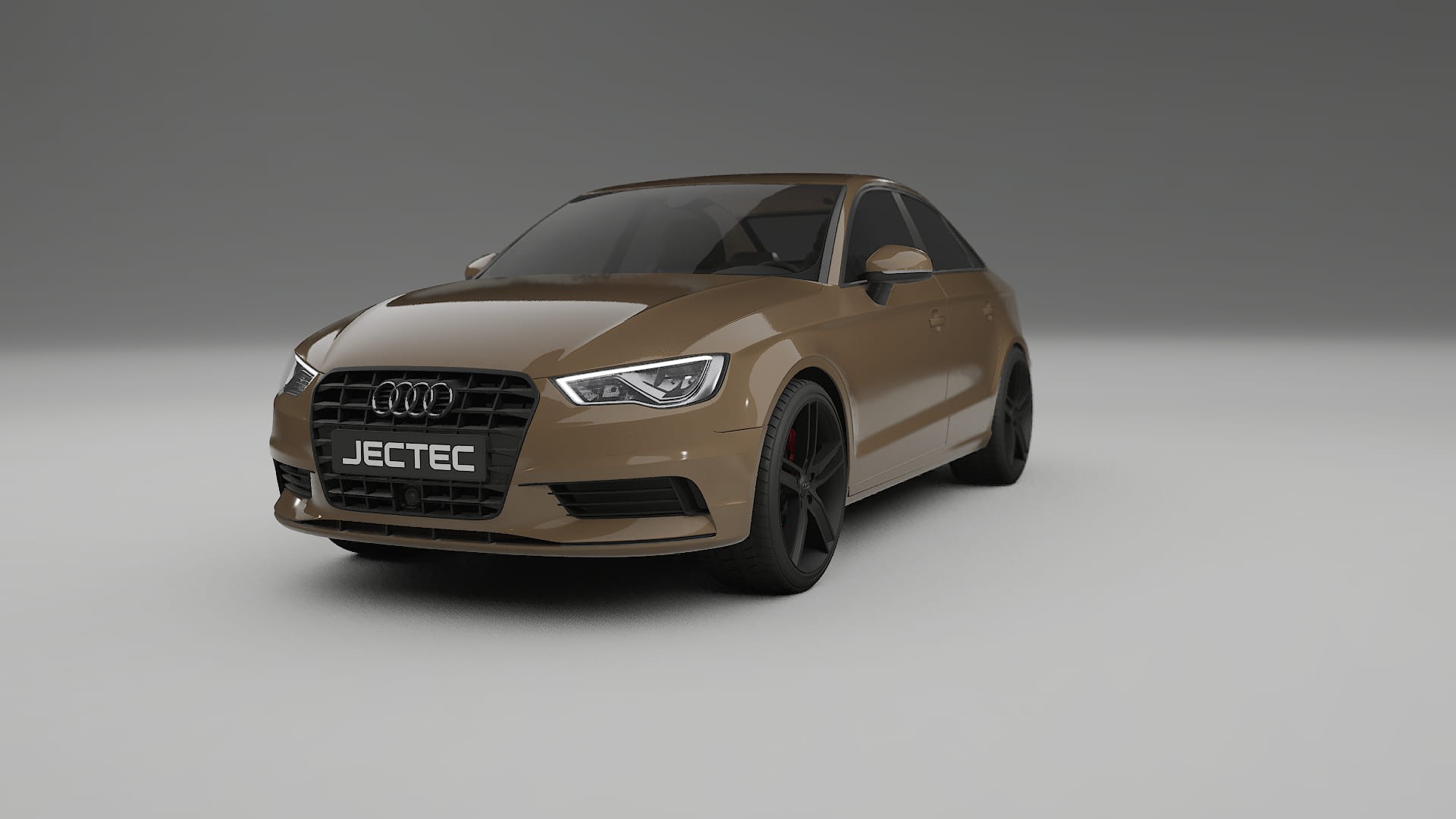 Audi A3 8V sedan prefacelift pre LCI TPU Lakbeskyttelsesfilm | SAHARA Farveskiftende PPF – Færdigudskåret Sæt