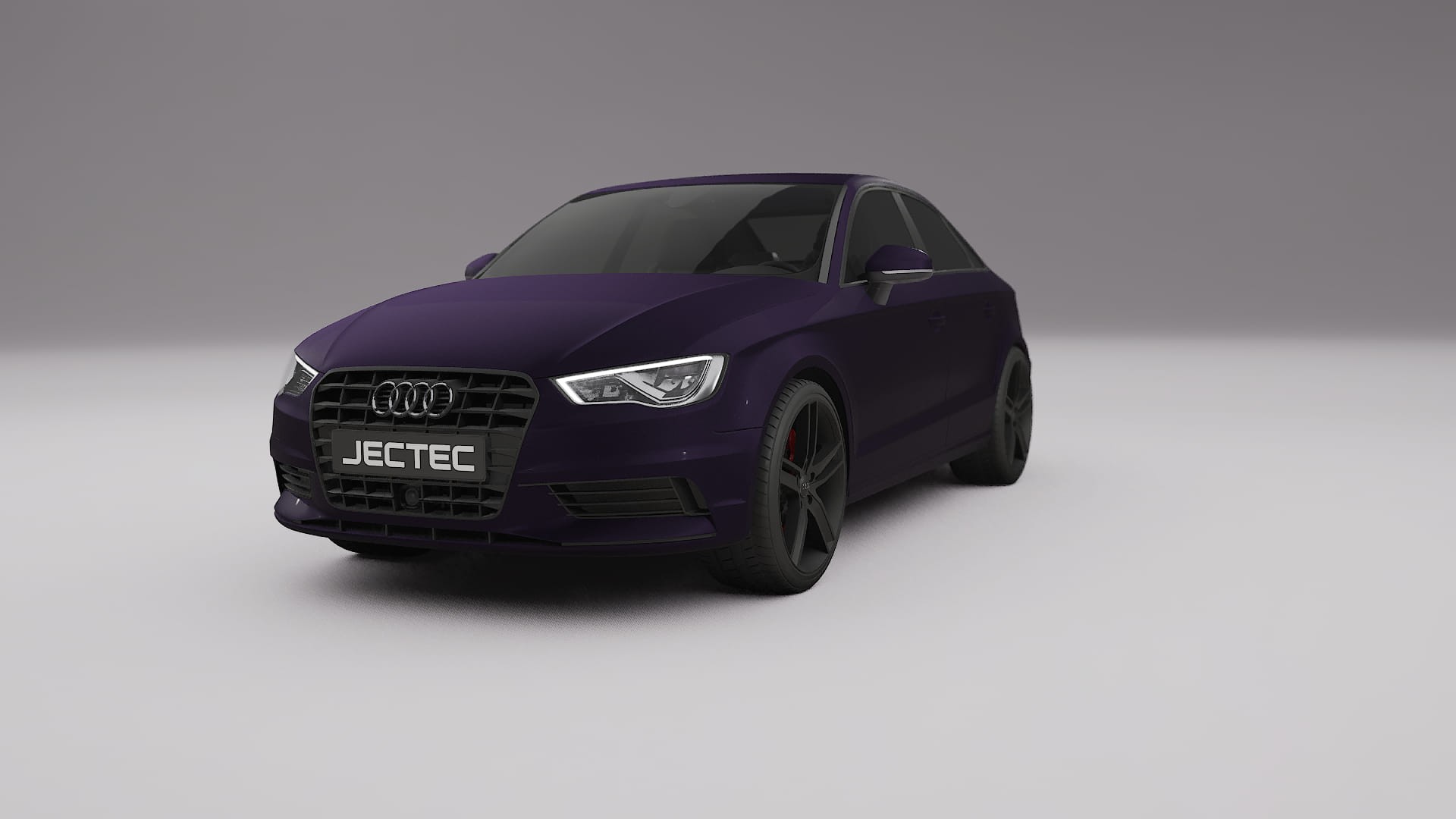 Audi A3 8V sedan prefacelift pre LCI TPU Lakbeskyttelsesfilm | VIOLET Farveskiftende PPF – Færdigudskåret Sæt