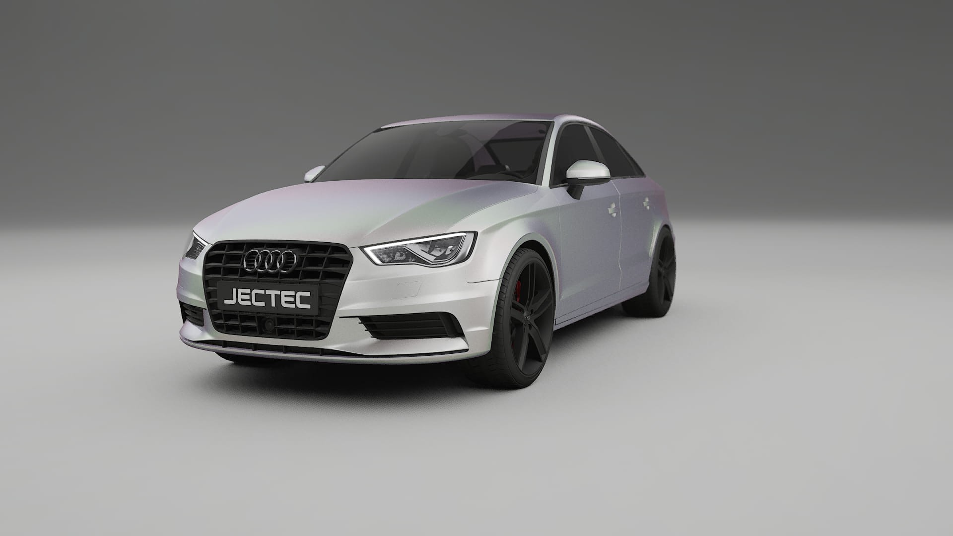 Audi A3 8V sedan prefacelift pre LCI TPU Lakbeskyttelsesfilm | NEBULA Farveskiftende PPF – Færdigudskåret Sæt