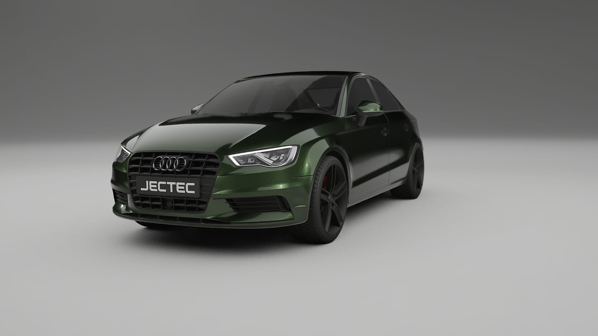 Audi A3 8V sedan prefacelift pre LCI TPU Lakbeskyttelsesfilm | LAGOON Farveskiftende PPF – Færdigudskåret Sæt