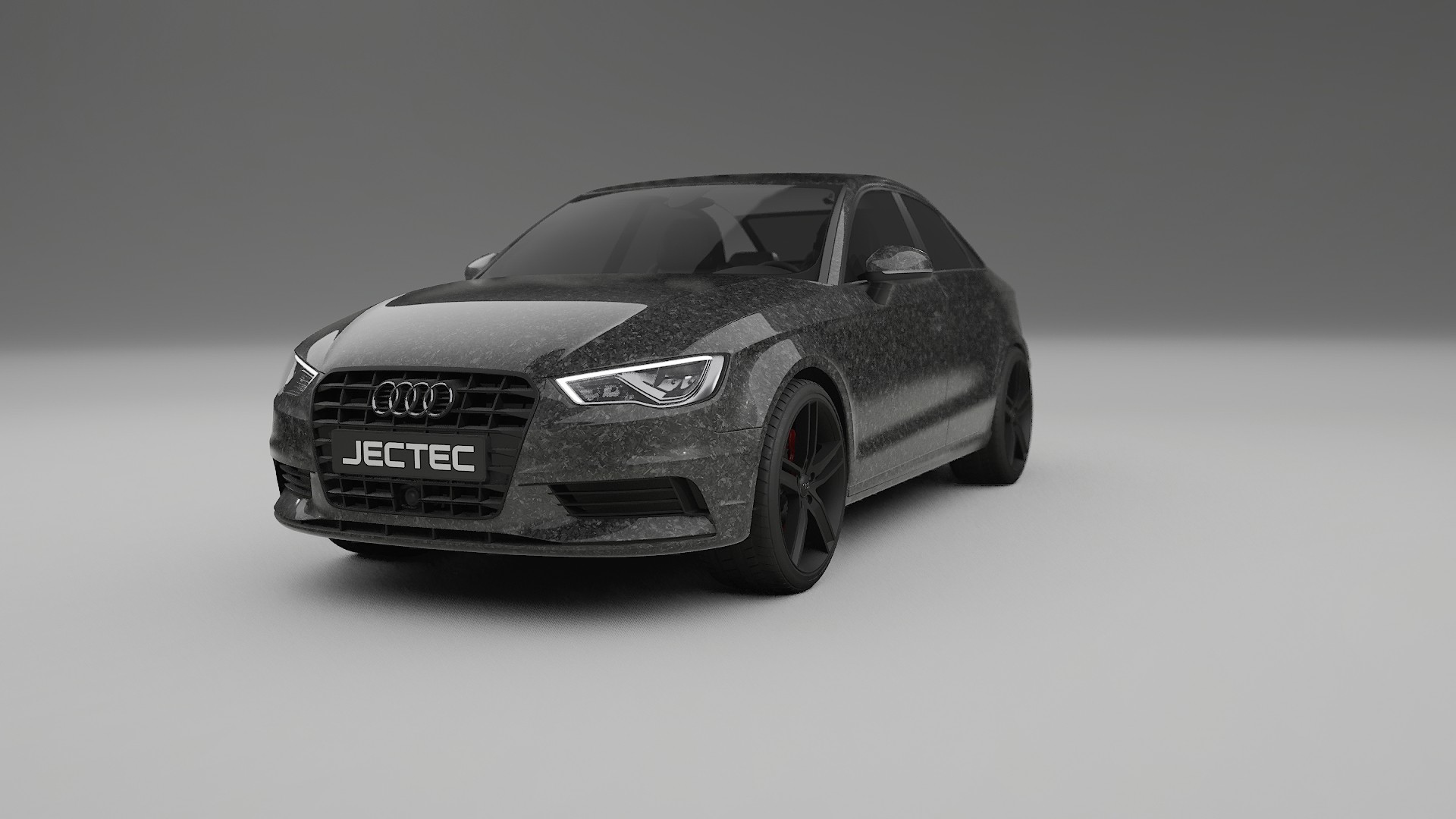 Audi A3 8V sedan prefacelift pre LCI TPU Lakbeskyttelsesfilm | FORGED S Farveskiftende PPF – Færdigudskåret Sæt