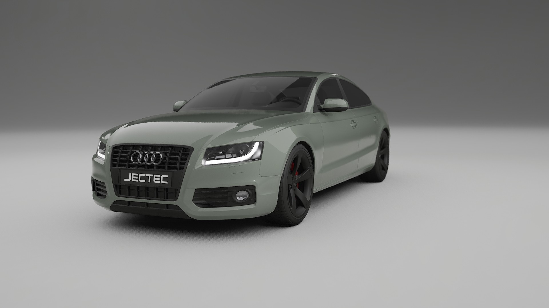 Audi A5 8T Sportback prefacelift pre LCI TPU Lakbeskyttelsesfilm | SLATE Farveskiftende PPF – Færdigudskåret Sæt