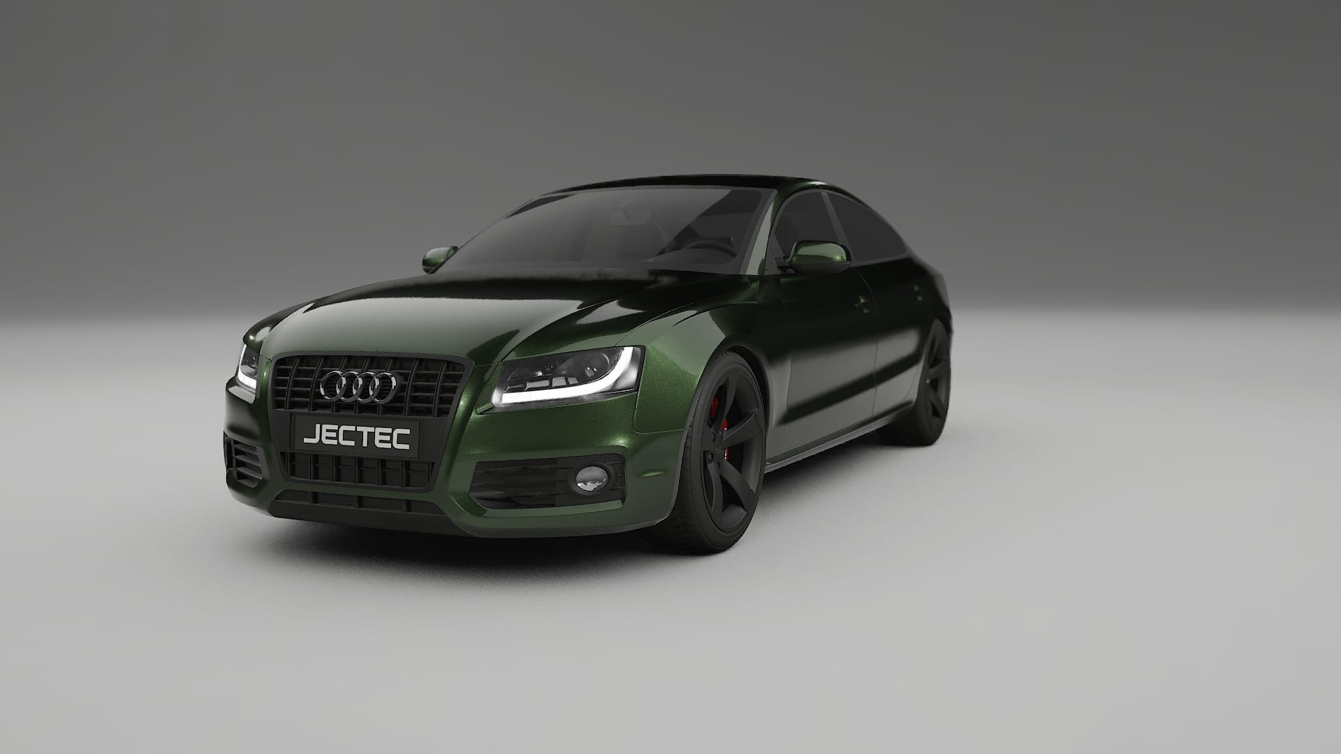 Audi A5 8T Sportback prefacelift pre LCI TPU Lakbeskyttelsesfilm | LAGOON Farveskiftende PPF – Færdigudskåret Sæt