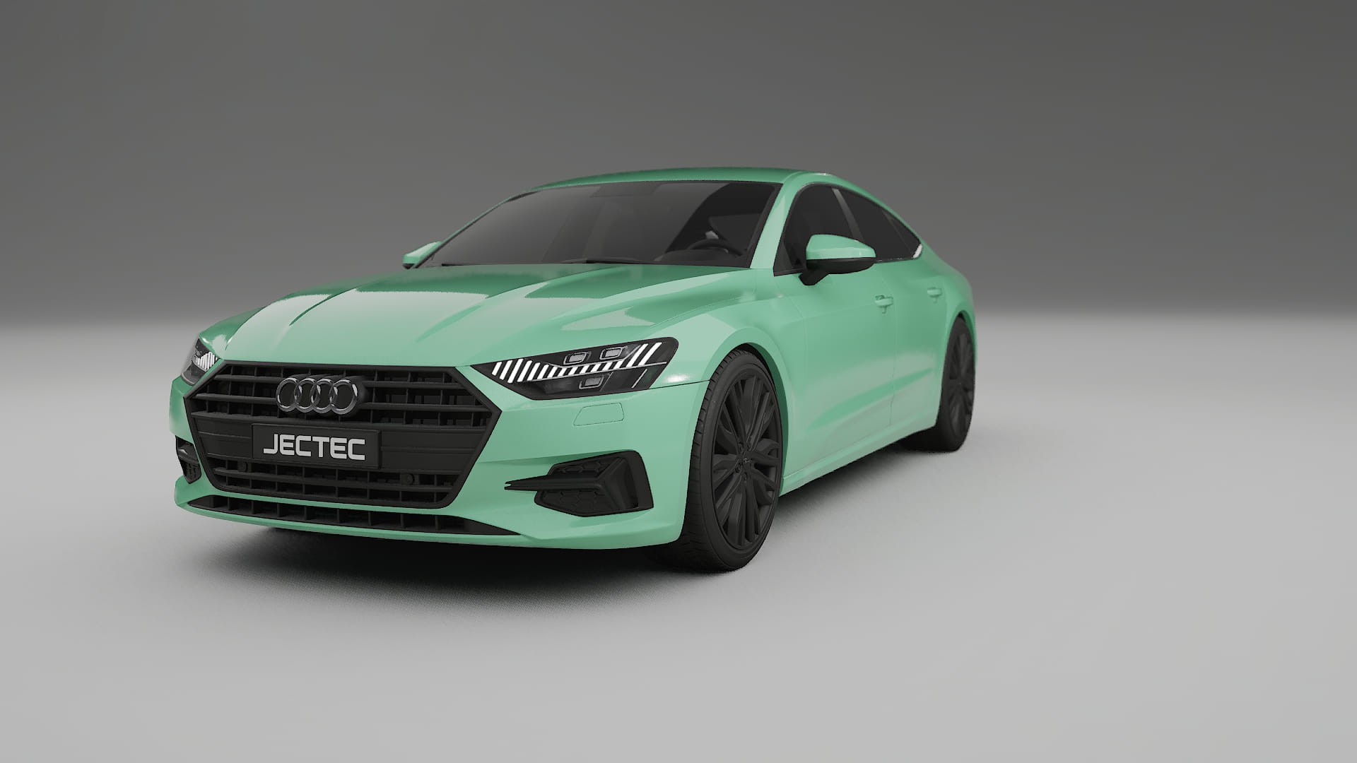 Audi A7 C8 Sportback prefacelift pre LCI TPU Lakbeskyttelsesfilm | DUSTY Farveskiftende PPF – Færdigudskåret Sæt