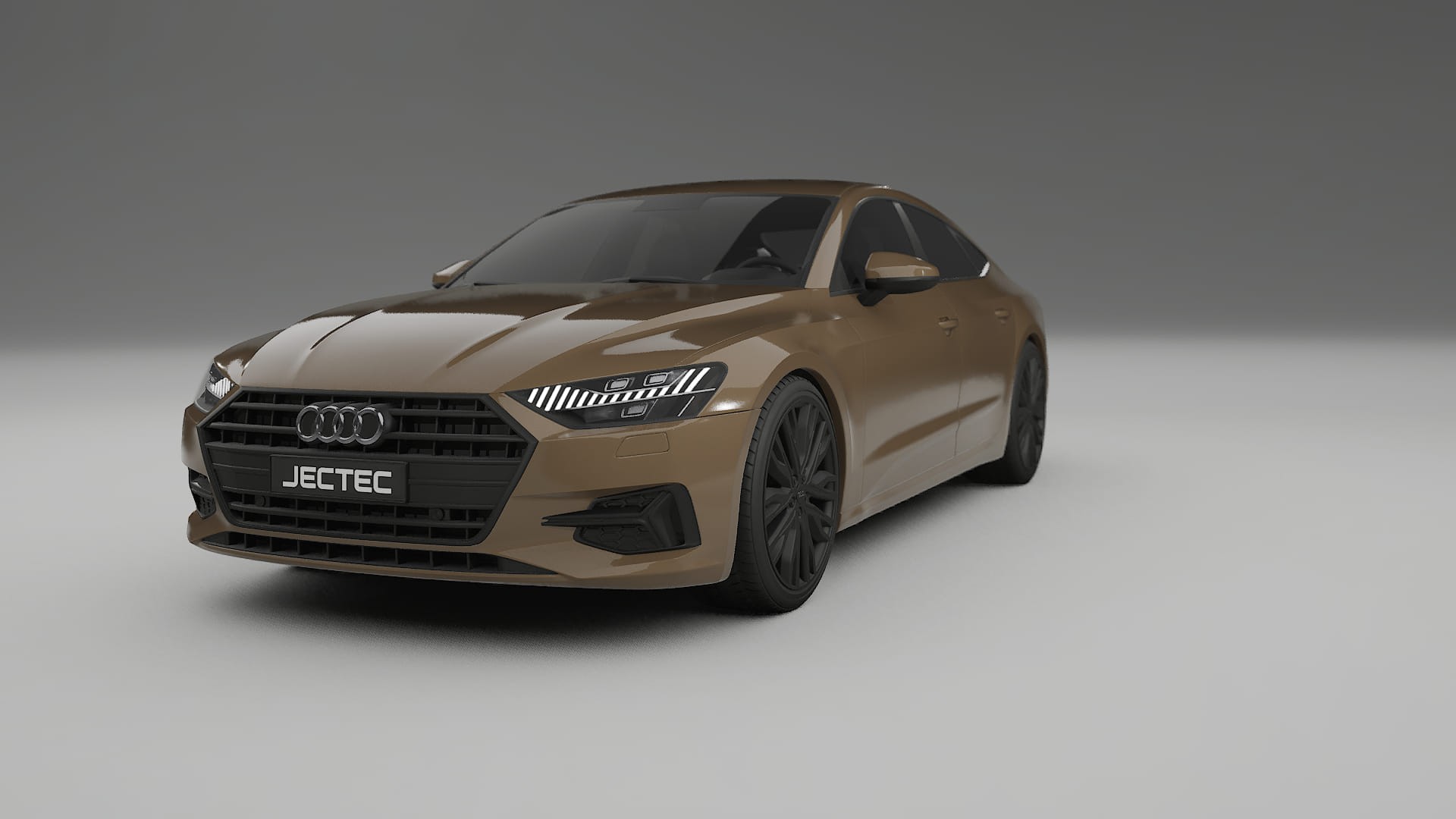Audi A7 C8 Sportback prefacelift pre LCI TPU Lakbeskyttelsesfilm | SAHARA Farveskiftende PPF – Færdigudskåret Sæt