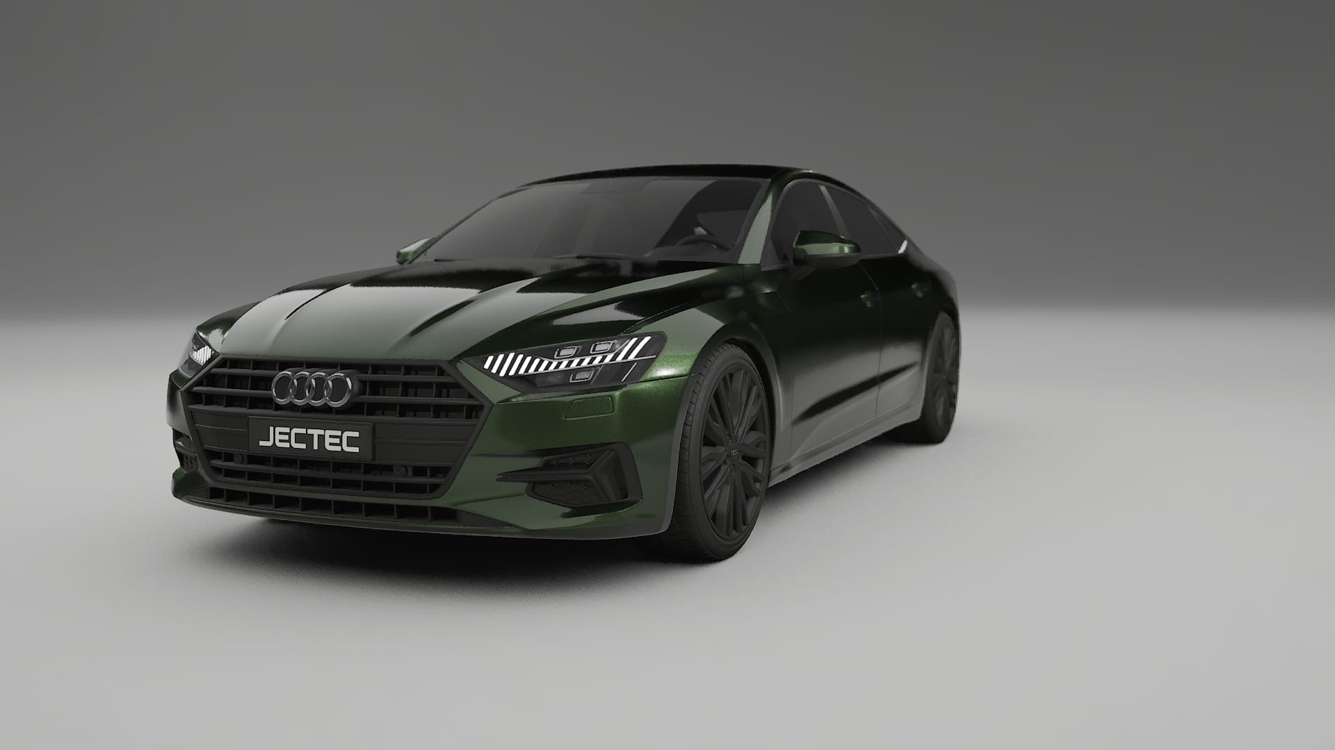 Audi A7 C8 Sportback prefacelift pre LCI TPU Lakbeskyttelsesfilm | LAGOON Farveskiftende PPF – Færdigudskåret Sæt