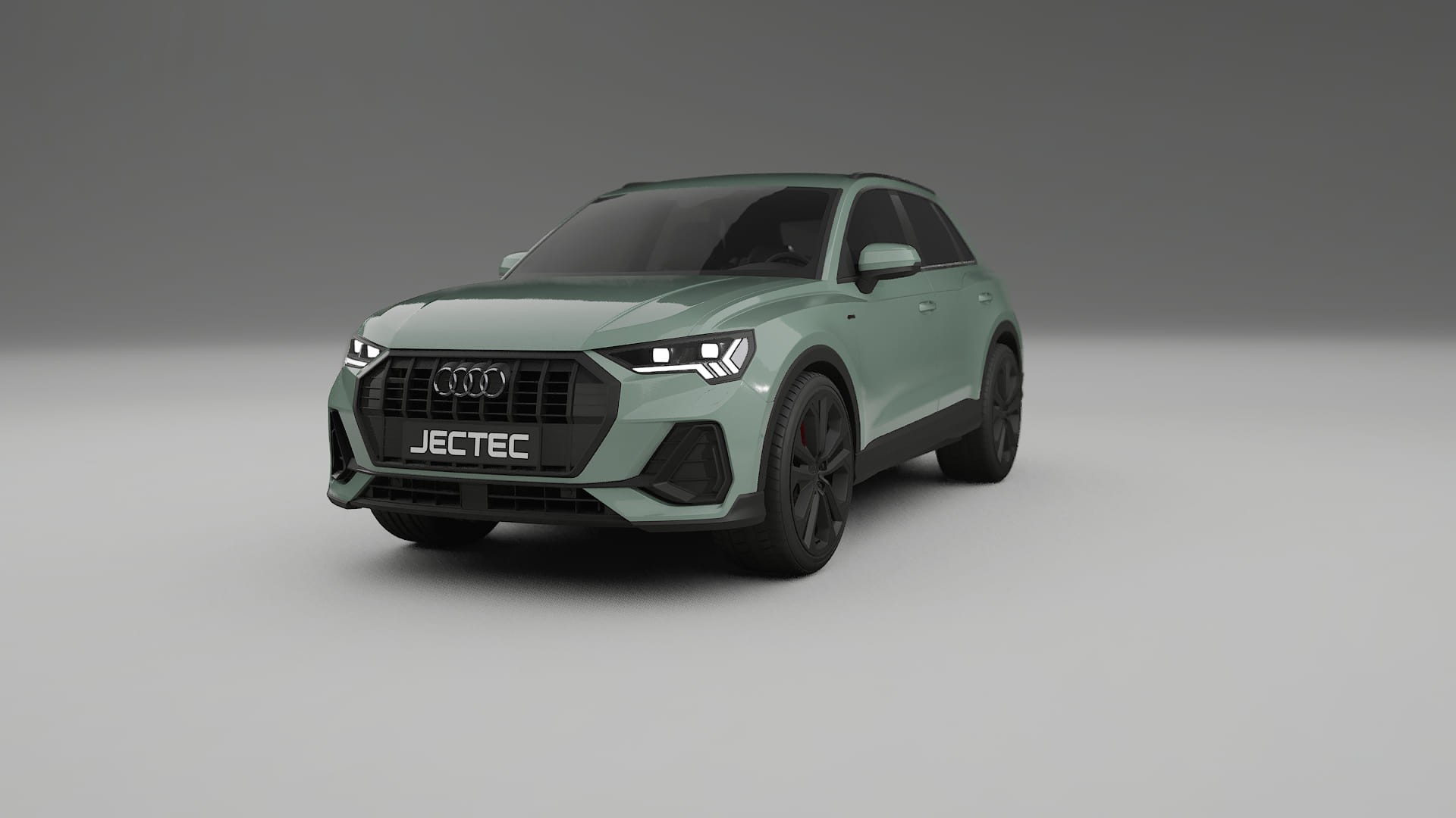 Audi Q3 S Line F3 TPU Lakbeskyttelsesfilm | CINDER Farveskiftende PPF – Færdigudskåret Sæt