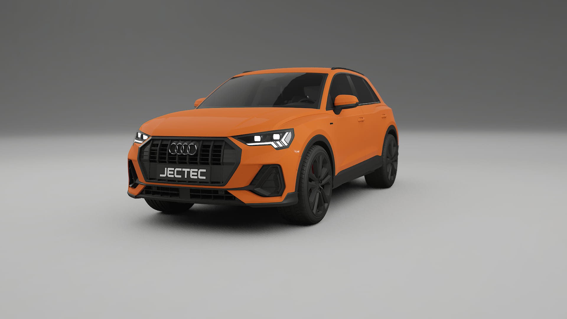 Audi Q3 S Line F3 TPU Lakbeskyttelsesfilm | ROCKET Farveskiftende PPF – Færdigudskåret Sæt