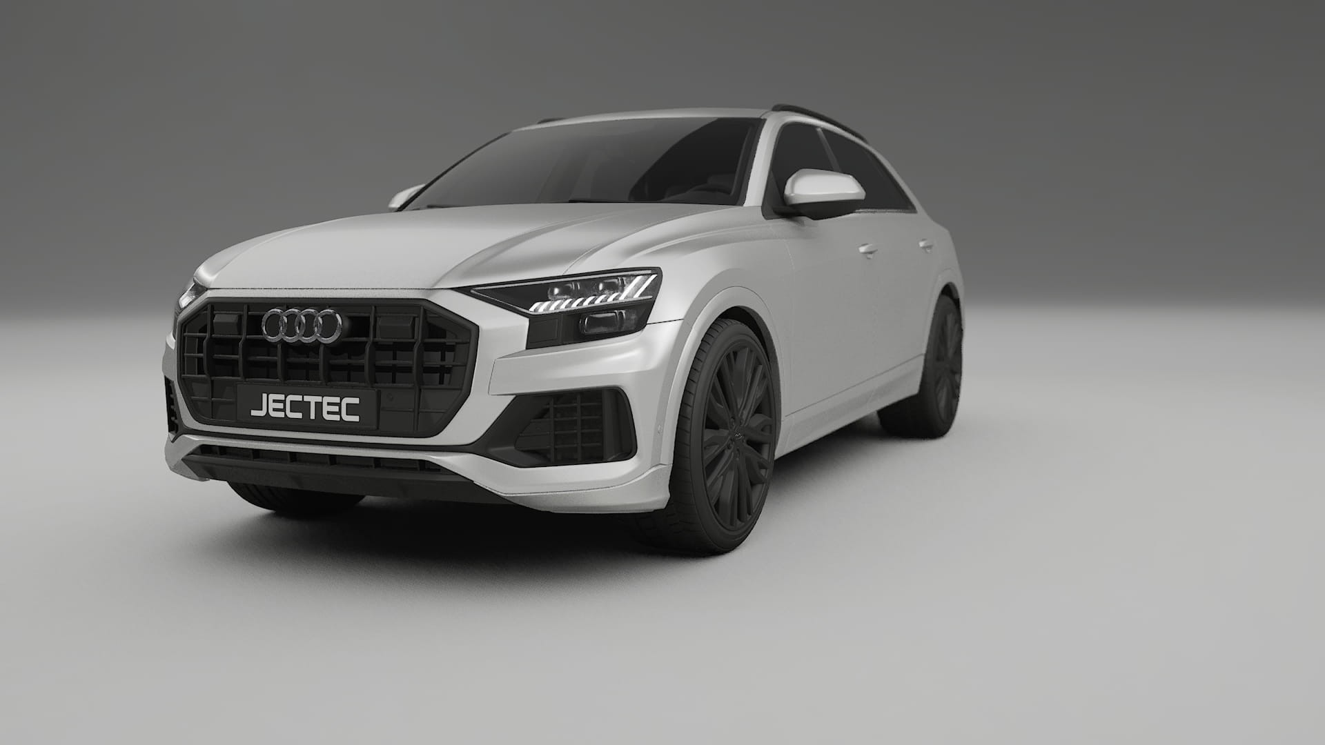 Audi Q8 F1 prefacelift pre LCI TPU Lakbeskyttelsesfilm | OPAL Farveskiftende PPF – Færdigudskåret Sæt