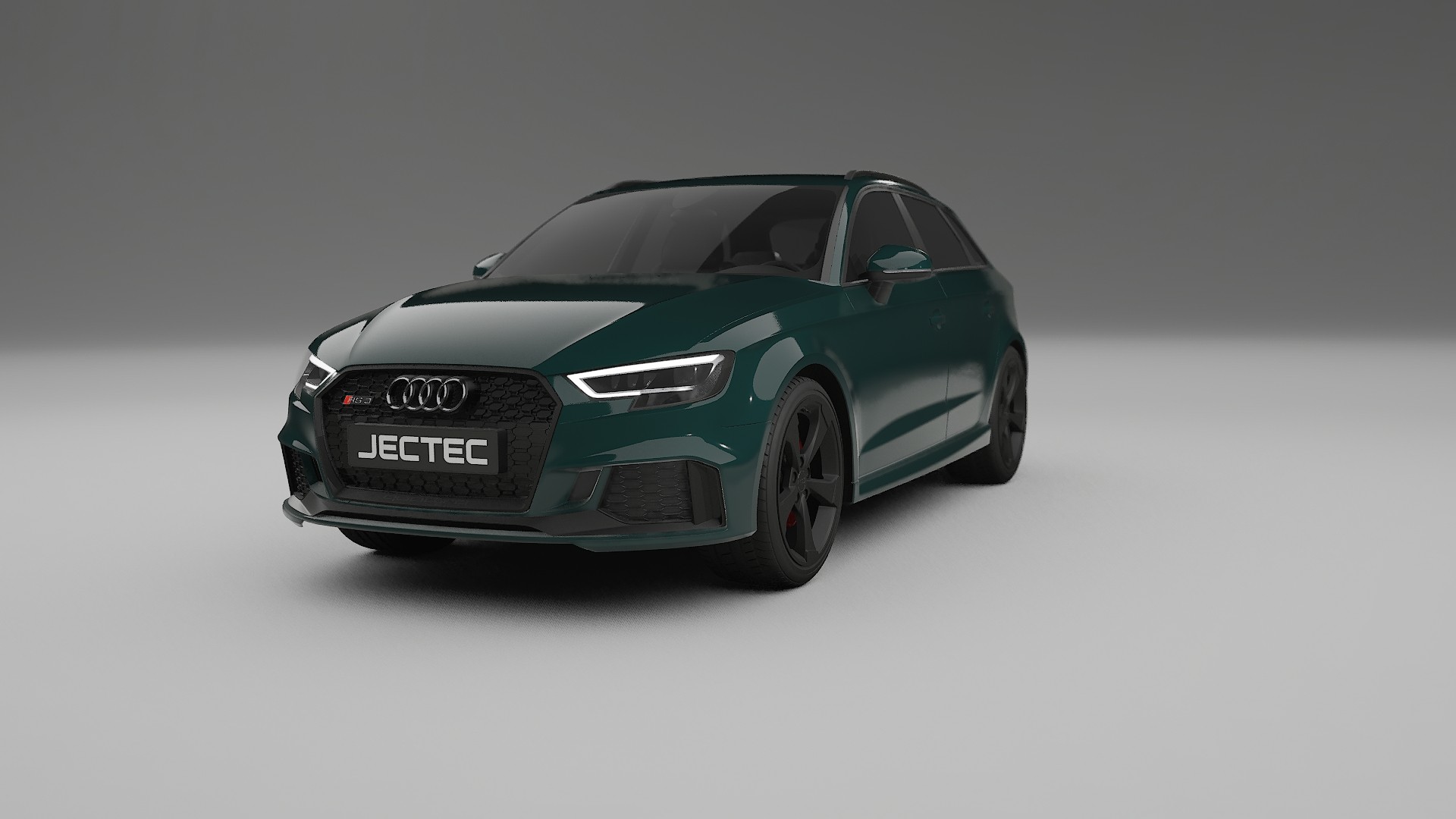 Audi RS3 Sportback 8V facelift LCI TPU Lakbeskyttelsesfilm | INFERNO Farveskiftende PPF – Færdigudskåret Sæt