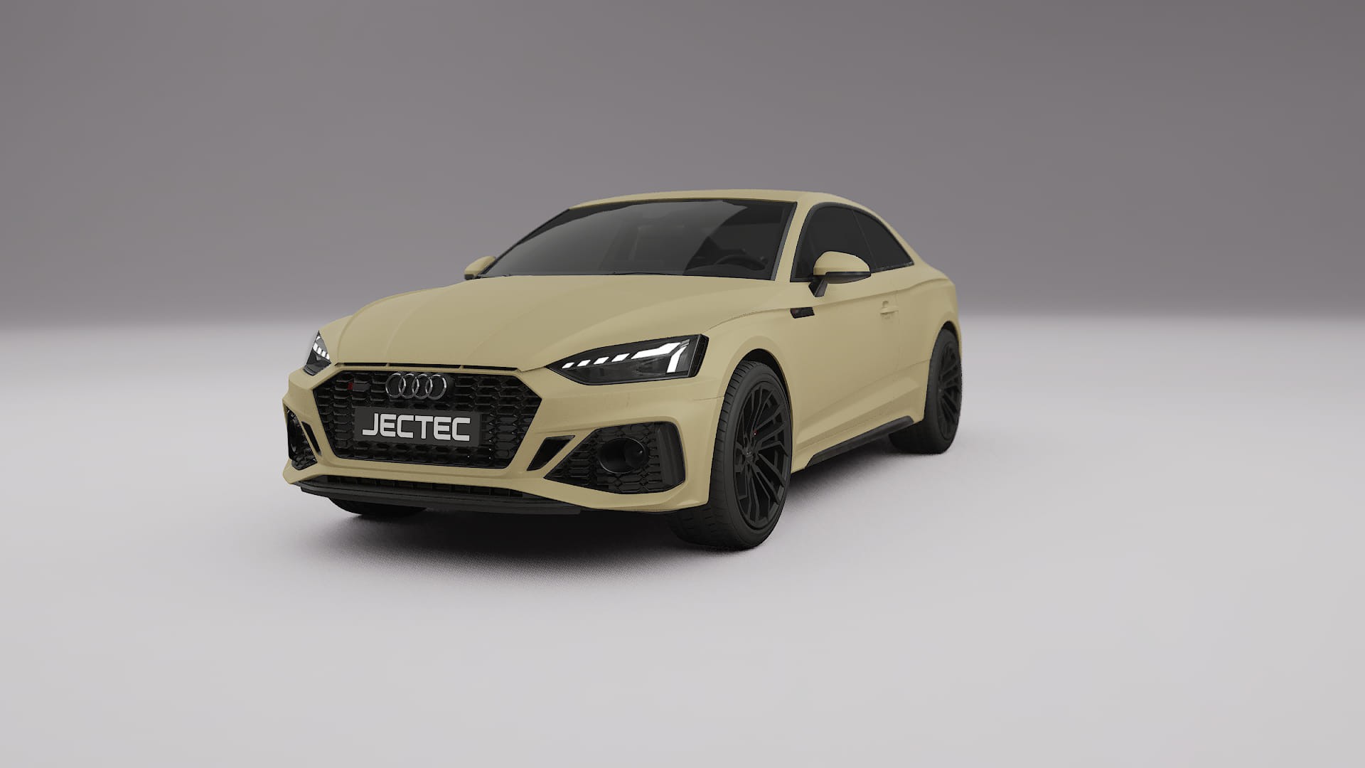 Audi RS5 Coupe B9 facelift pre LCI TPU Lakbeskyttelsesfilm | SAND Farveskiftende PPF – Færdigudskåret Sæt