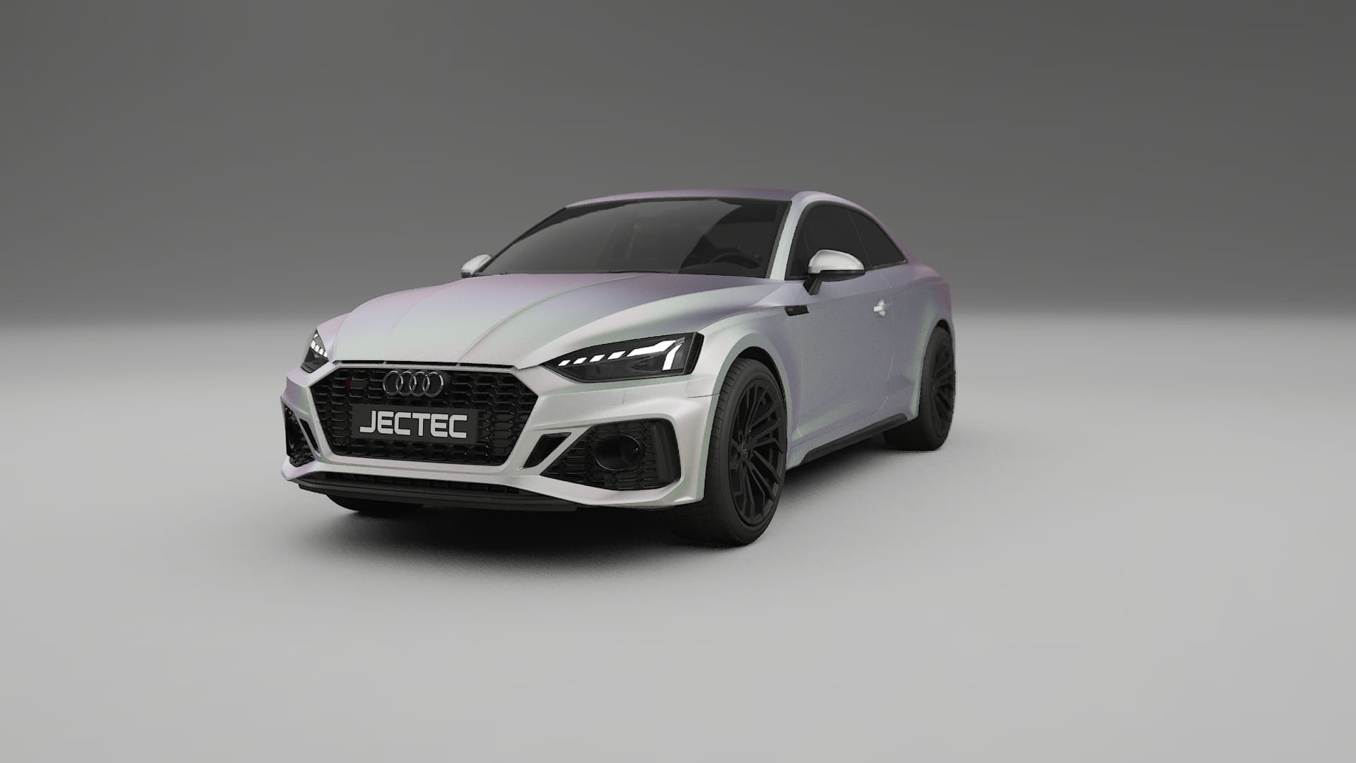Audi RS5 Coupe B9 facelift pre LCI TPU Lakbeskyttelsesfilm | NEBULA Farveskiftende PPF – Færdigudskåret Sæt