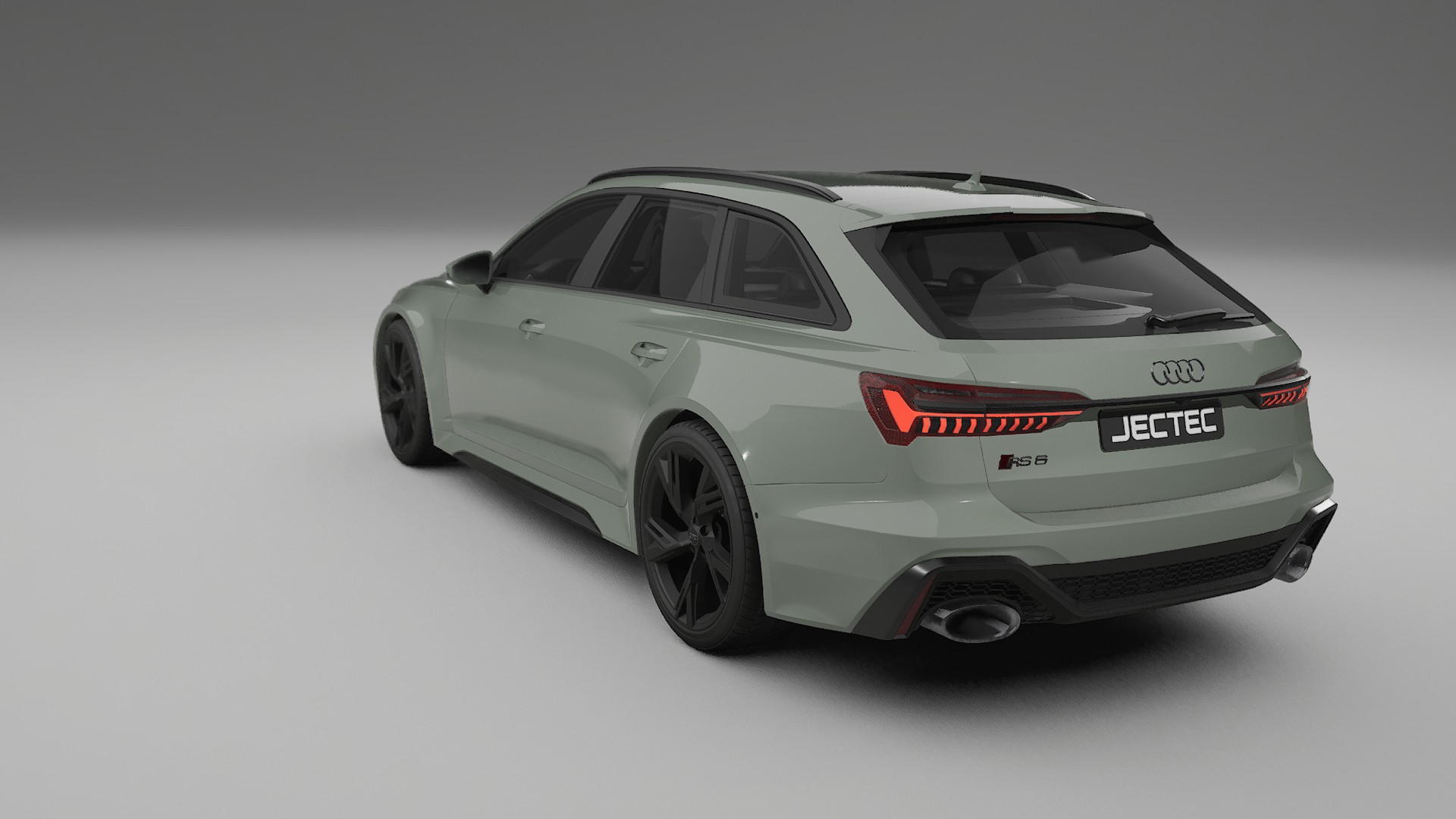 Audi RS6 Avant C8 facelift LCI TPU Lakbeskyttelsesfilm | SLATE Farveskiftende PPF – Færdigudskåret Sæt