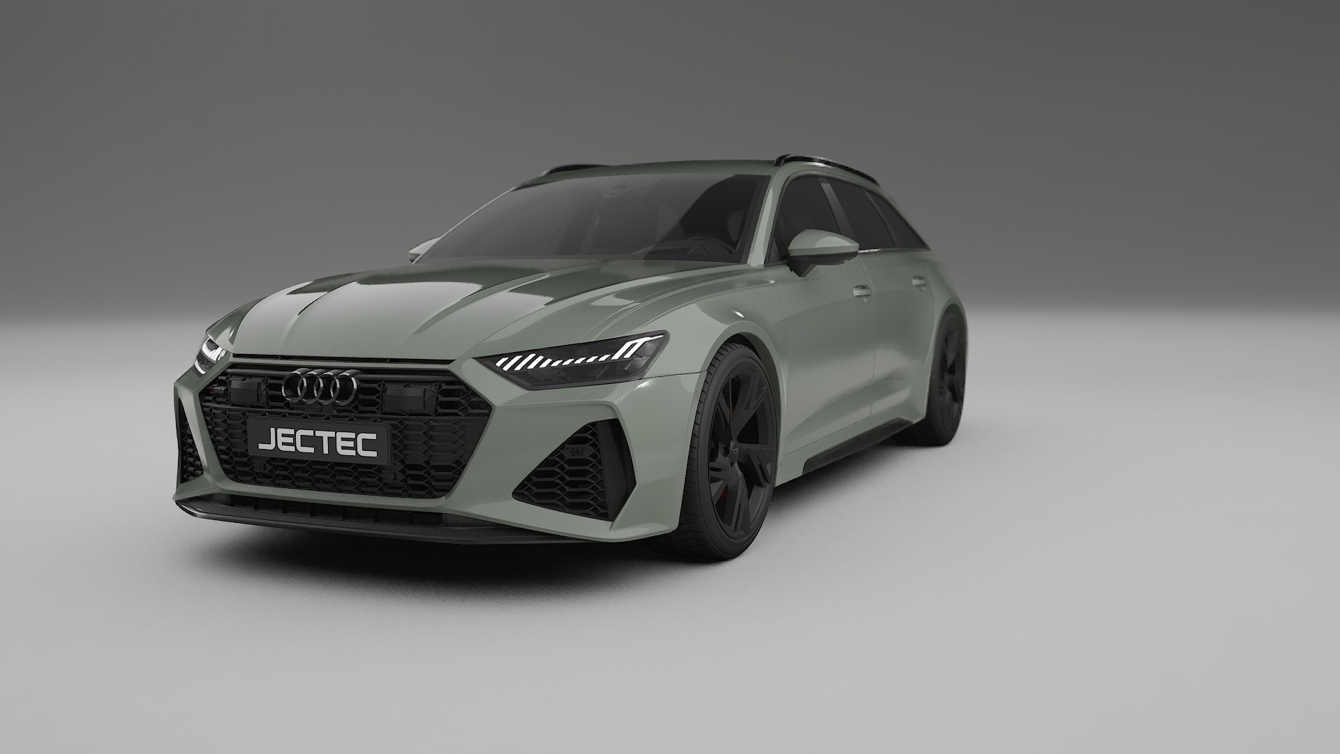 Audi RS6 Avant C8 facelift LCI TPU Lakbeskyttelsesfilm | SLATE Farveskiftende PPF – Færdigudskåret Sæt 2