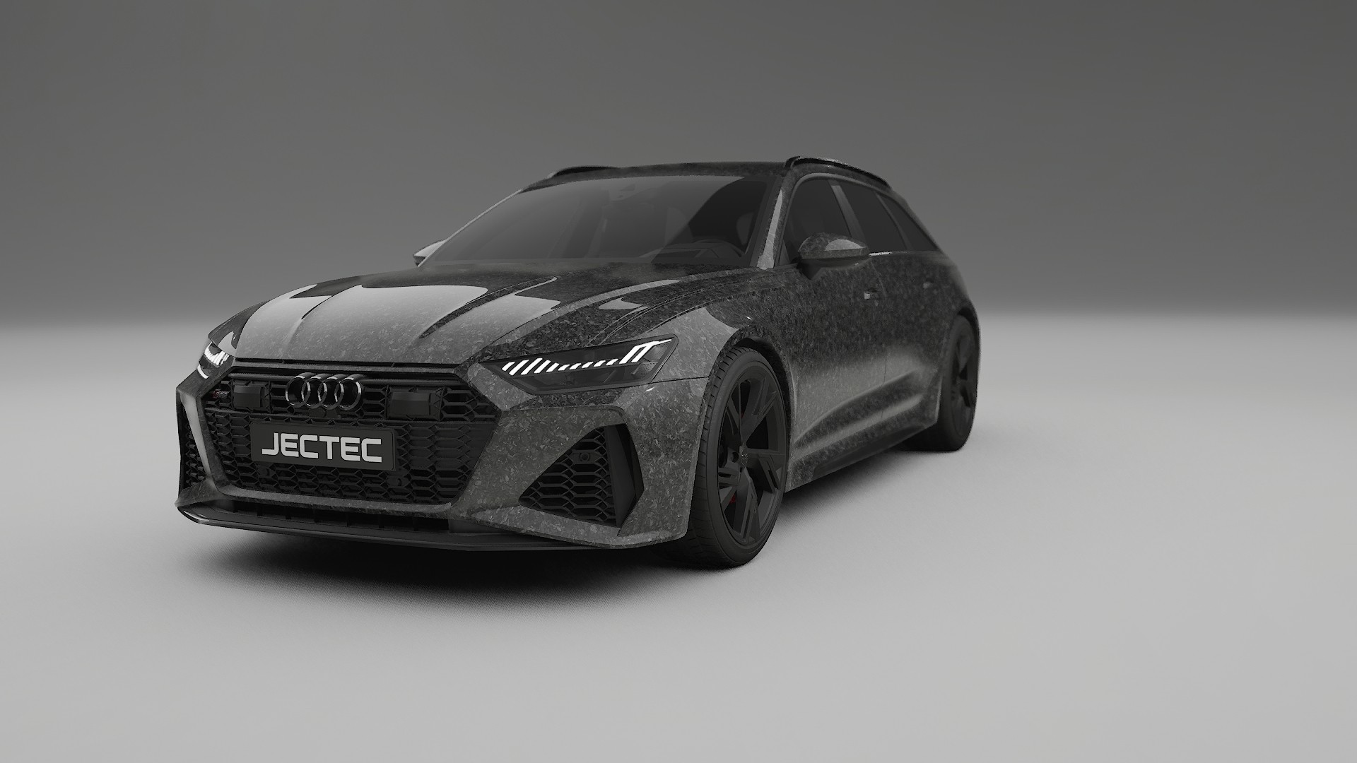 Audi RS6 Avant C8 facelift LCI TPU Lakbeskyttelsesfilm | FORGED S Farveskiftende PPF – Færdigudskåret Sæt