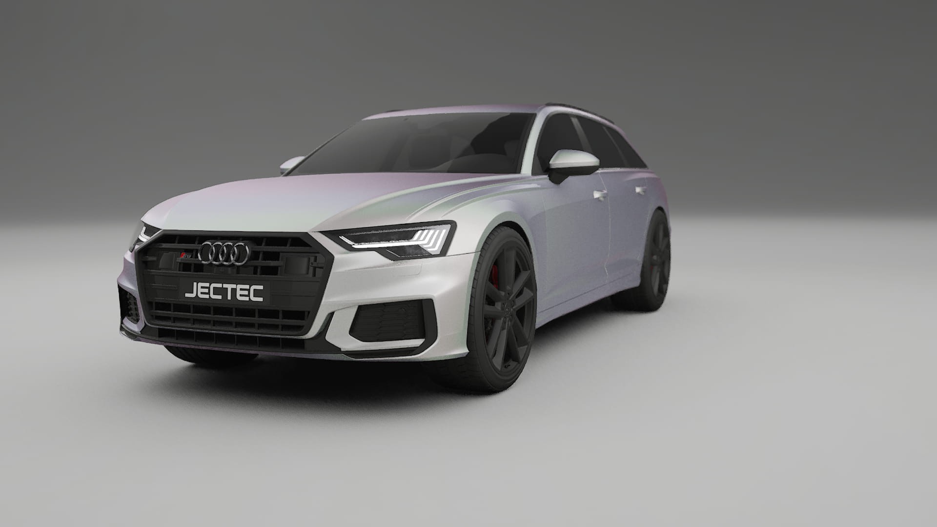 Audi S6 Avant prefacelift pre LCI C8 TPU Lakbeskyttelsesfilm | NEBULA Farveskiftende PPF – Færdigudskåret Sæt