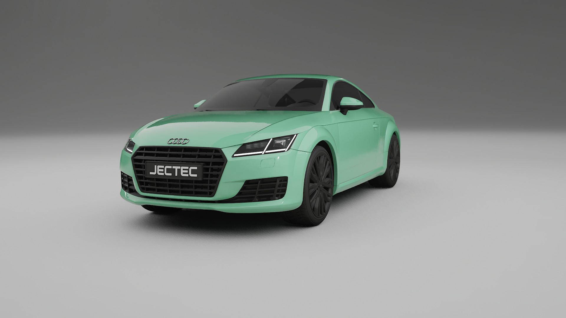 Audi TT Coupe 8S prefacelift pre LCI TPU Lakbeskyttelsesfilm | DUSTY Farveskiftende PPF – Færdigudskåret Sæt