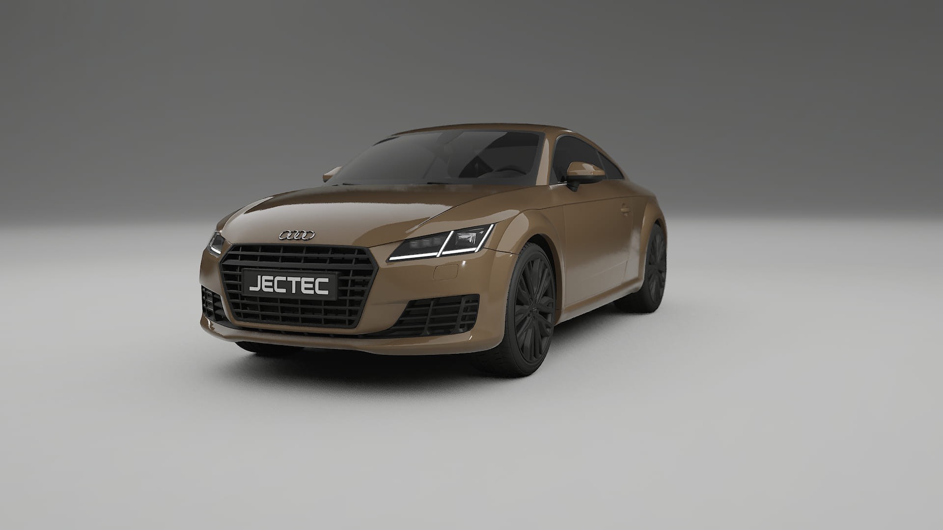 Audi TT Coupe 8S prefacelift pre LCI TPU Lakbeskyttelsesfilm | SAHARA Farveskiftende PPF – Færdigudskåret Sæt