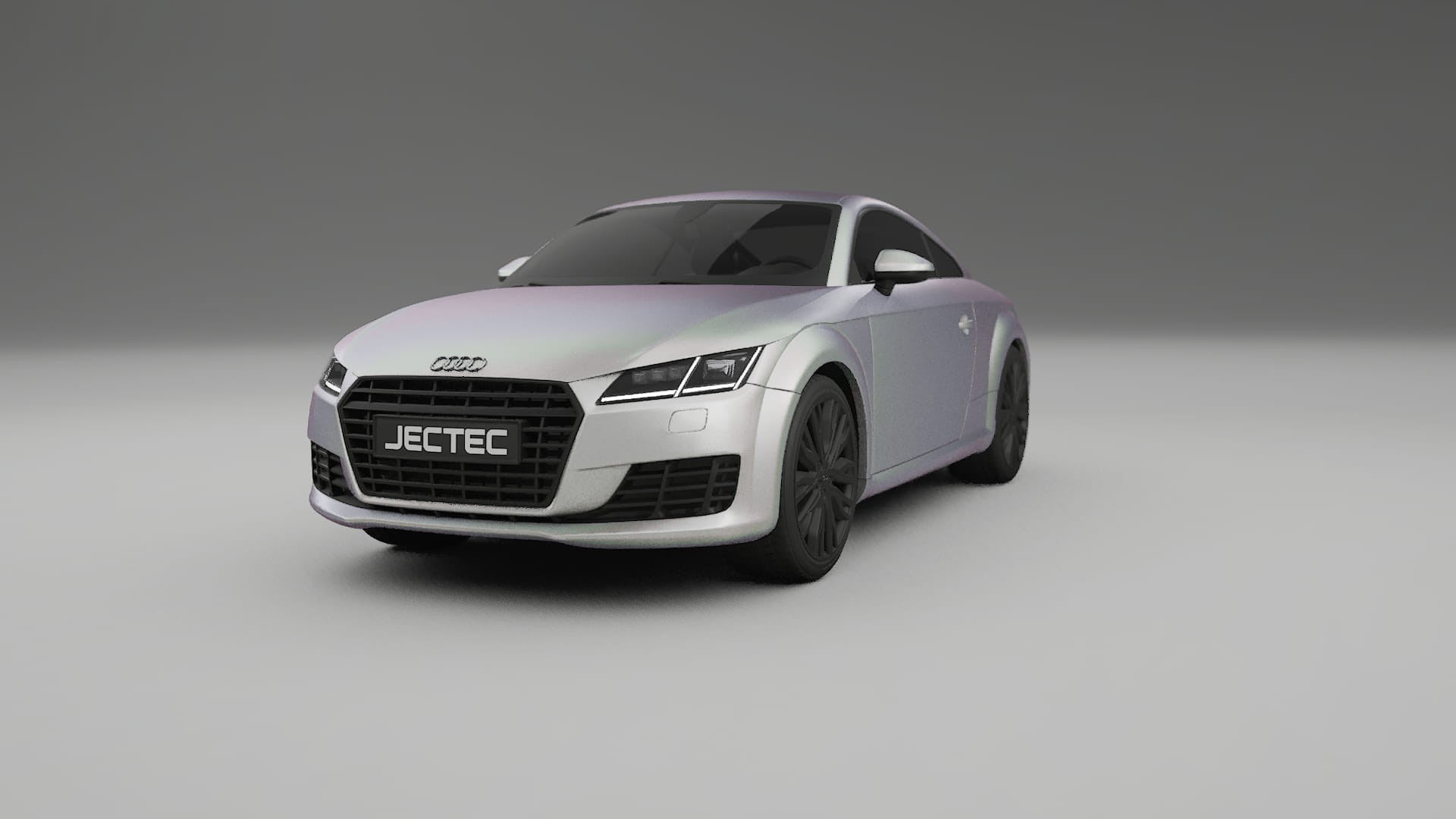 Audi TT Coupe 8S prefacelift pre LCI TPU Lakbeskyttelsesfilm | NEBULA Farveskiftende PPF – Færdigudskåret Sæt