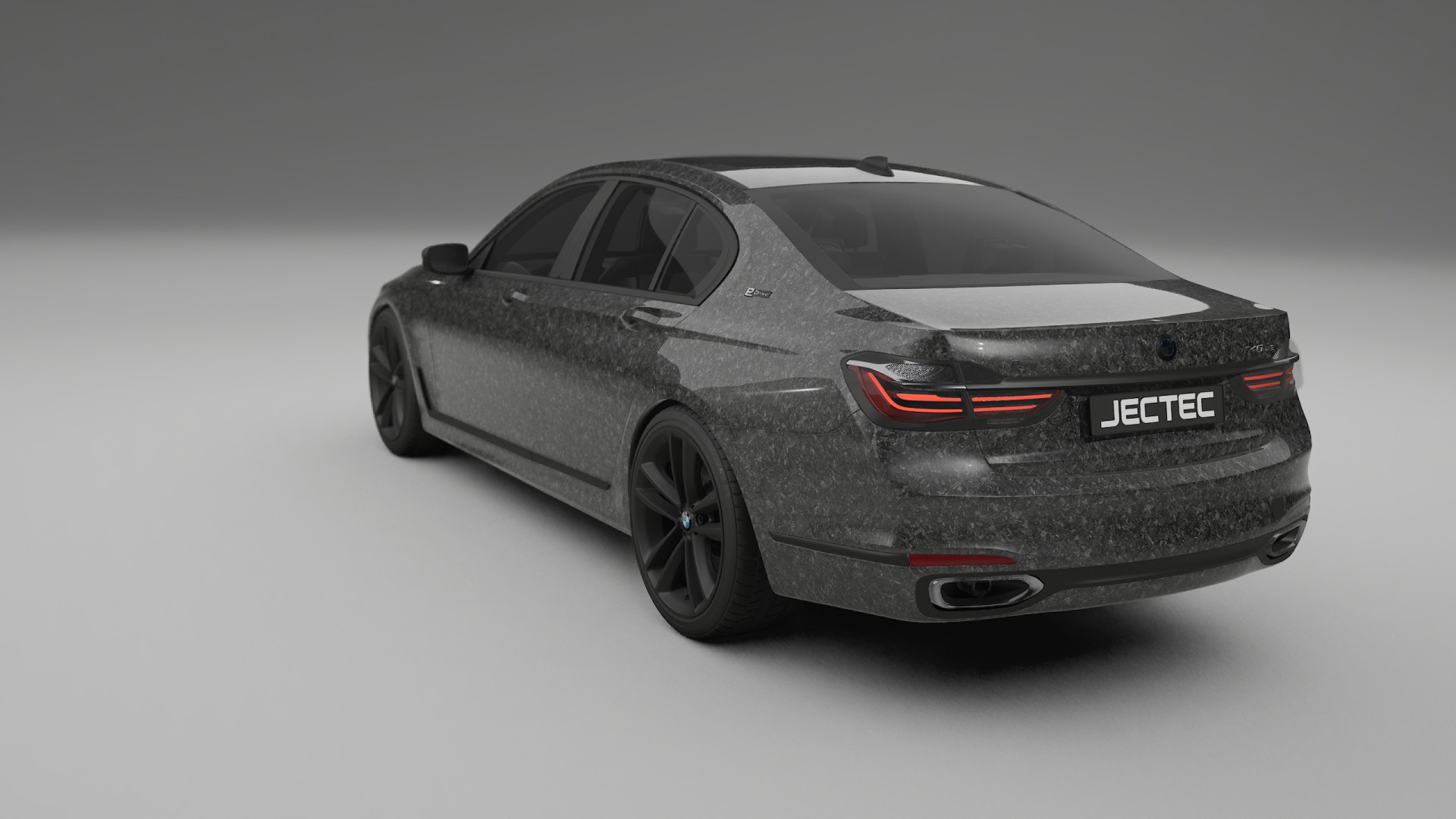 BMW 7 G11 G12 facelift LCI TPU Lakbeskyttelsesfilm | FORGED S Farveskiftende PPF – Færdigudskåret Sæt
