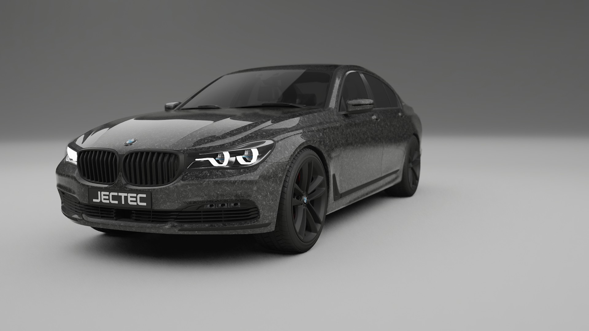 BMW 7 G11 G12 facelift LCI TPU Lakbeskyttelsesfilm | FORGED S Farveskiftende PPF – Færdigudskåret Sæt 2