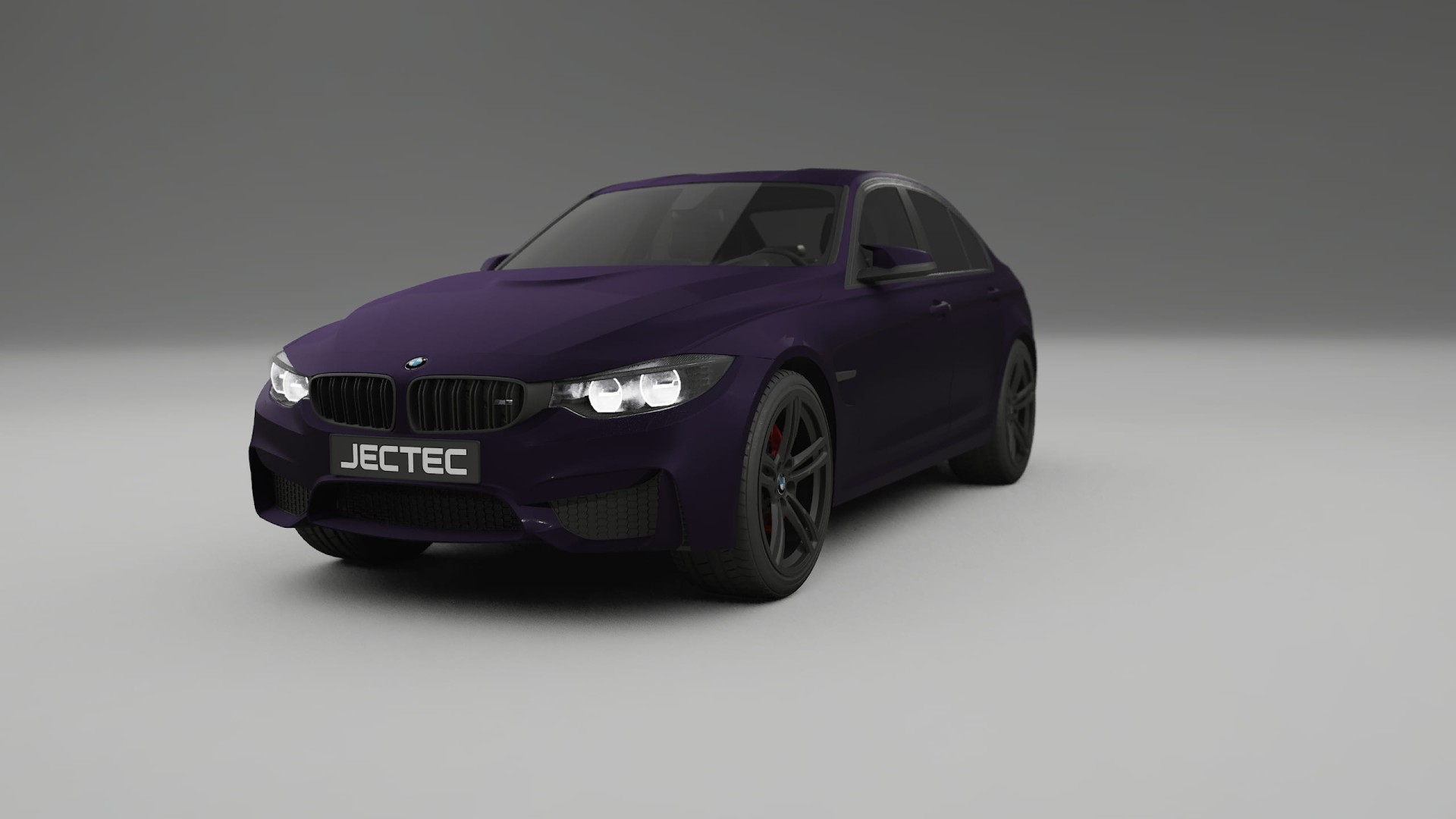 BMW M3 F80 TPU Lakbeskyttelsesfilm | VIOLET Farveskiftende PPF – Færdigudskåret Sæt