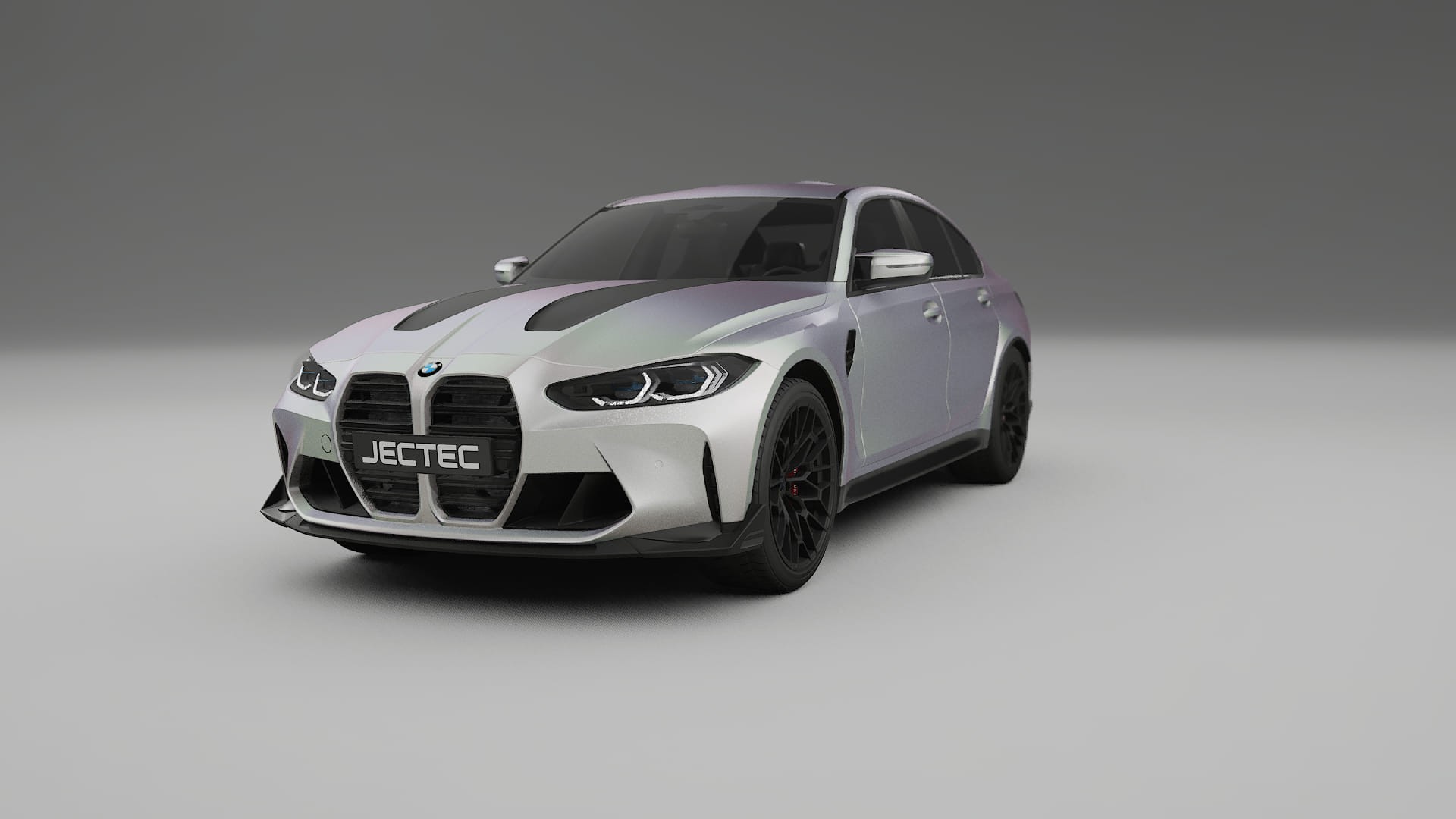 BMW M3 G80 Competition CS TPU Lakbeskyttelsesfilm | NEBULA Farveskiftende PPF – Færdigudskåret Sæt