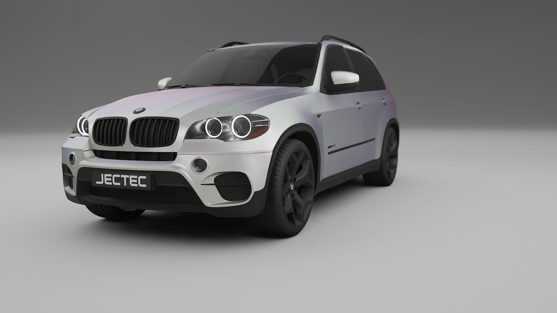 BMW X5 E70 TPU Lakbeskyttelsesfilm | NEBULA Farveskiftende PPF – Færdigudskåret Sæt