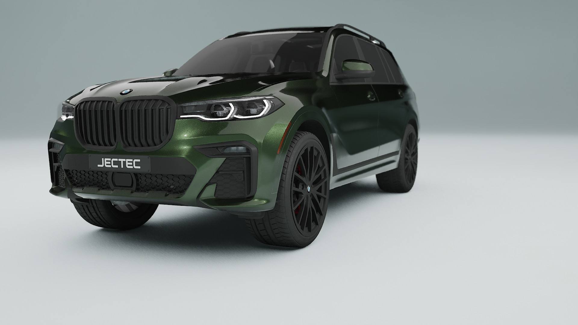 BMW X7 M G07 TPU Lakbeskyttelsesfilm | LAGOON Farveskiftende PPF – Færdigudskåret Sæt