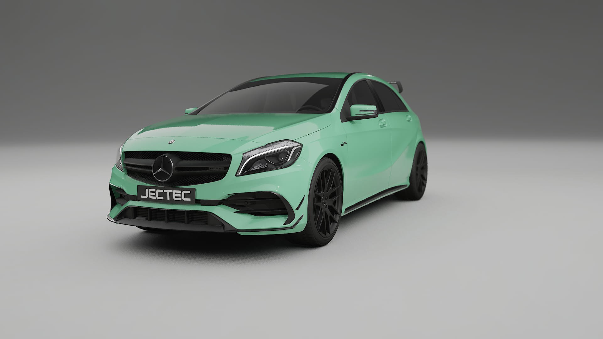 Mercedes A45 AMG W176 TPU Lakbeskyttelsesfilm | DUSTY Farveskiftende PPF – Færdigudskåret Sæt