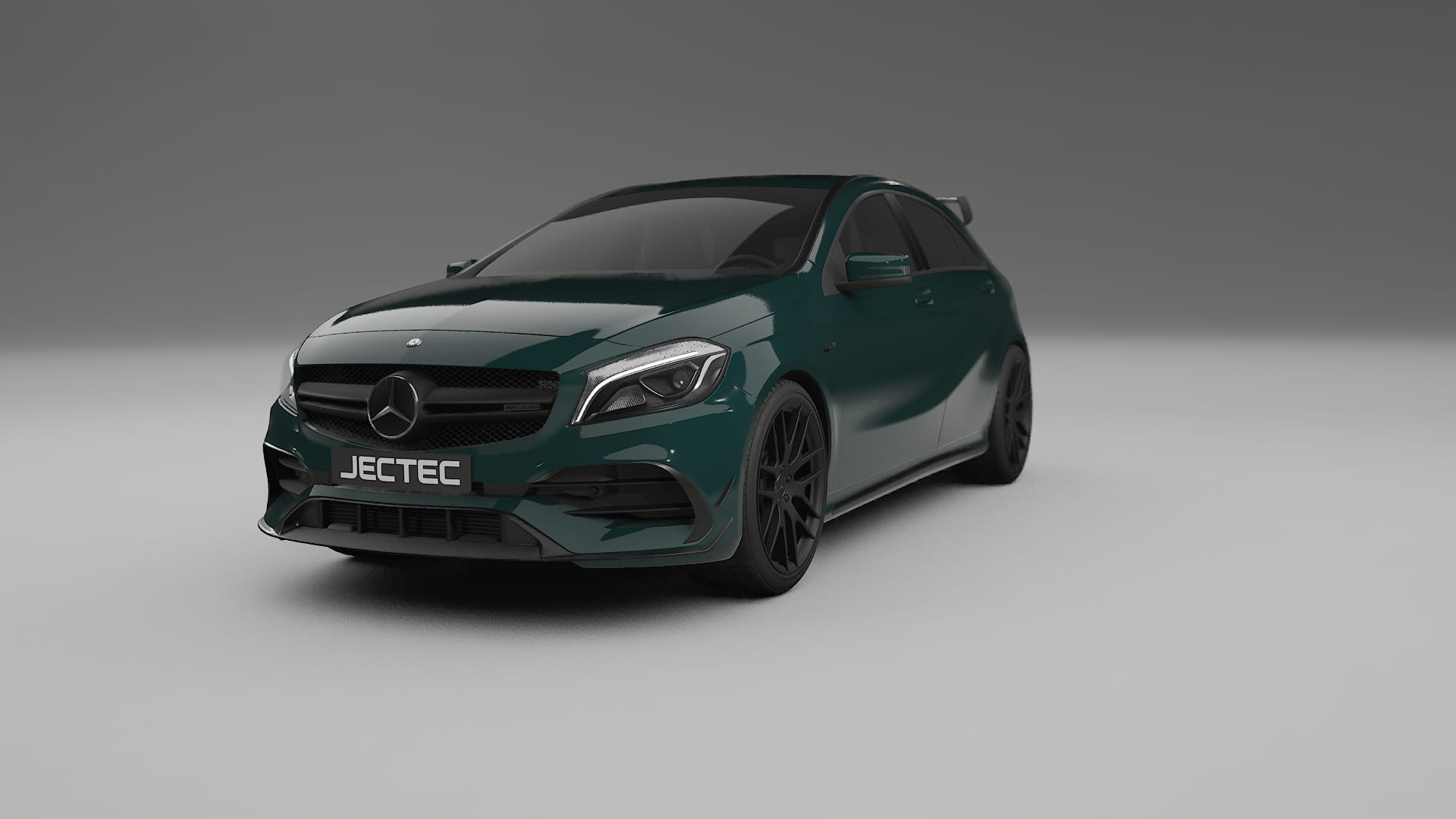Mercedes A45 AMG W176 TPU Lakbeskyttelsesfilm | INFERNO Farveskiftende PPF – Færdigudskåret Sæt