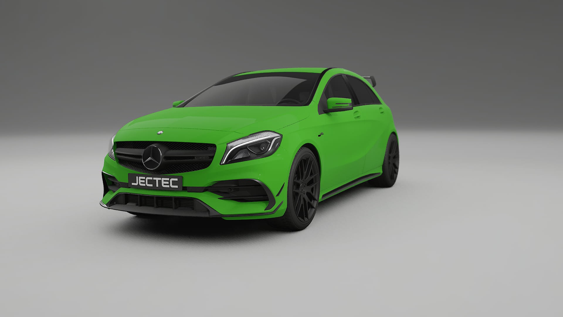 Mercedes A45 AMG W176 TPU Lakbeskyttelsesfilm | VENOM Farveskiftende PPF – Færdigudskåret Sæt