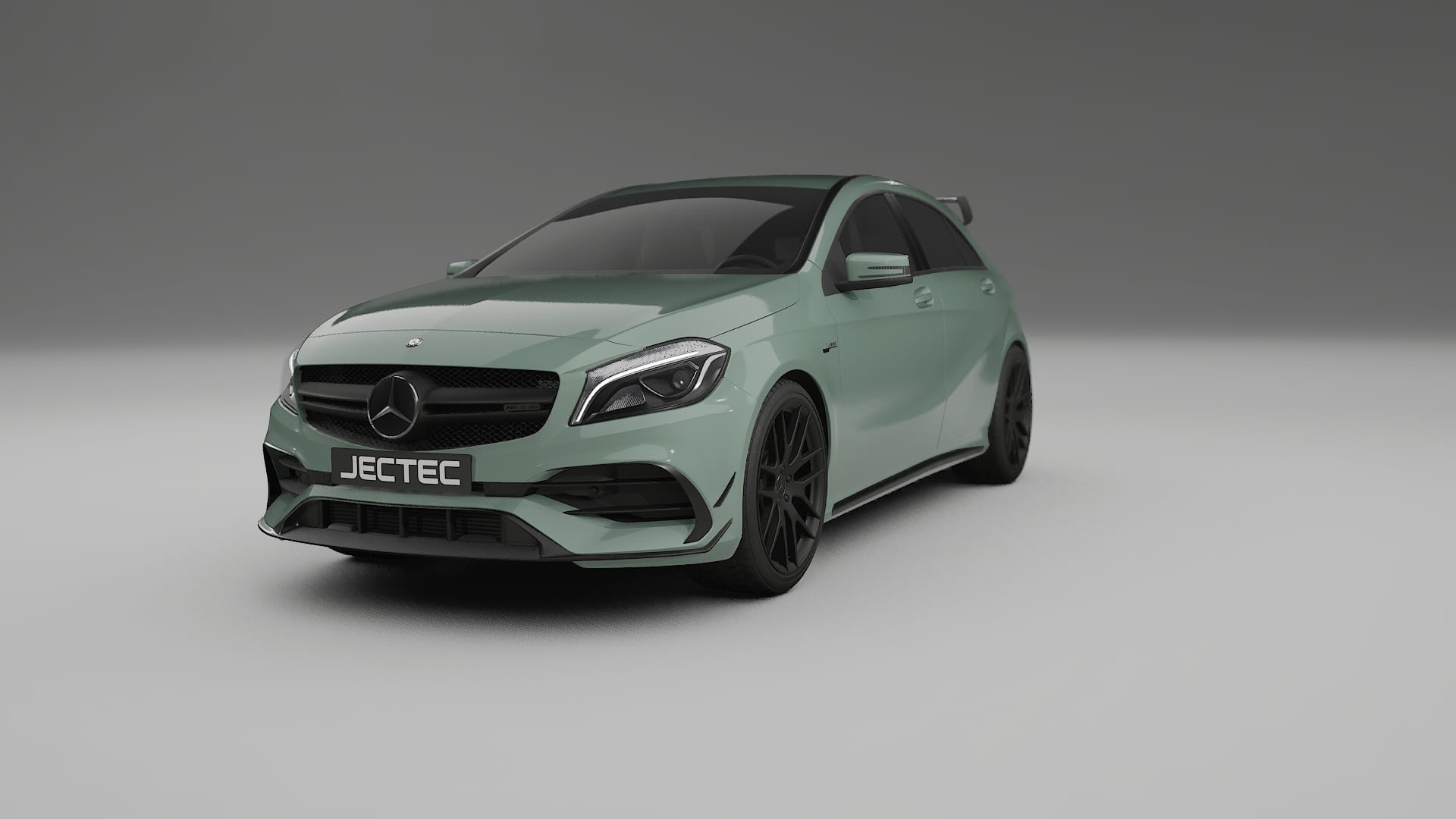 Mercedes A45 AMG W176 TPU Lakbeskyttelsesfilm | CINDER Farveskiftende PPF – Færdigudskåret Sæt