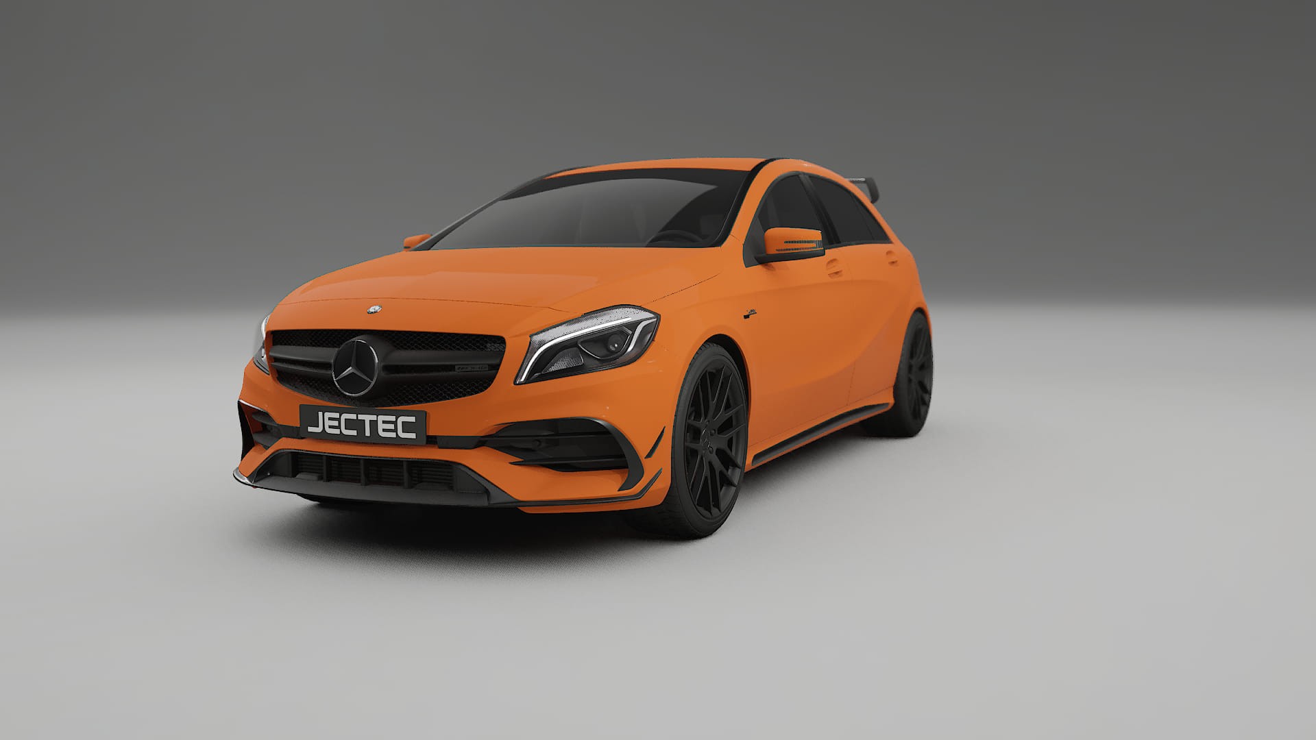 Mercedes A45 AMG W176 TPU Lakbeskyttelsesfilm | ROCKET Farveskiftende PPF – Færdigudskåret Sæt
