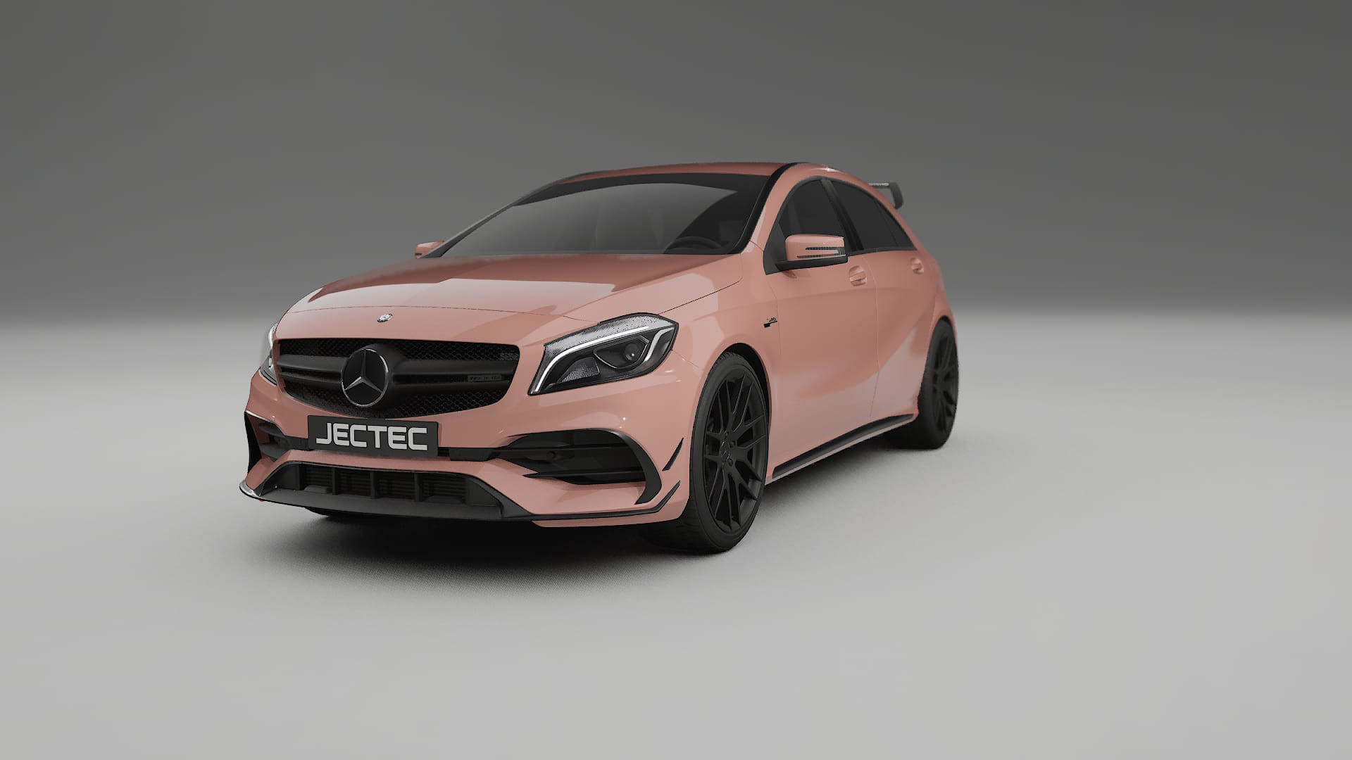 Mercedes A45 AMG W176 TPU Lakbeskyttelsesfilm | BLUSH Farveskiftende PPF – Færdigudskåret Sæt