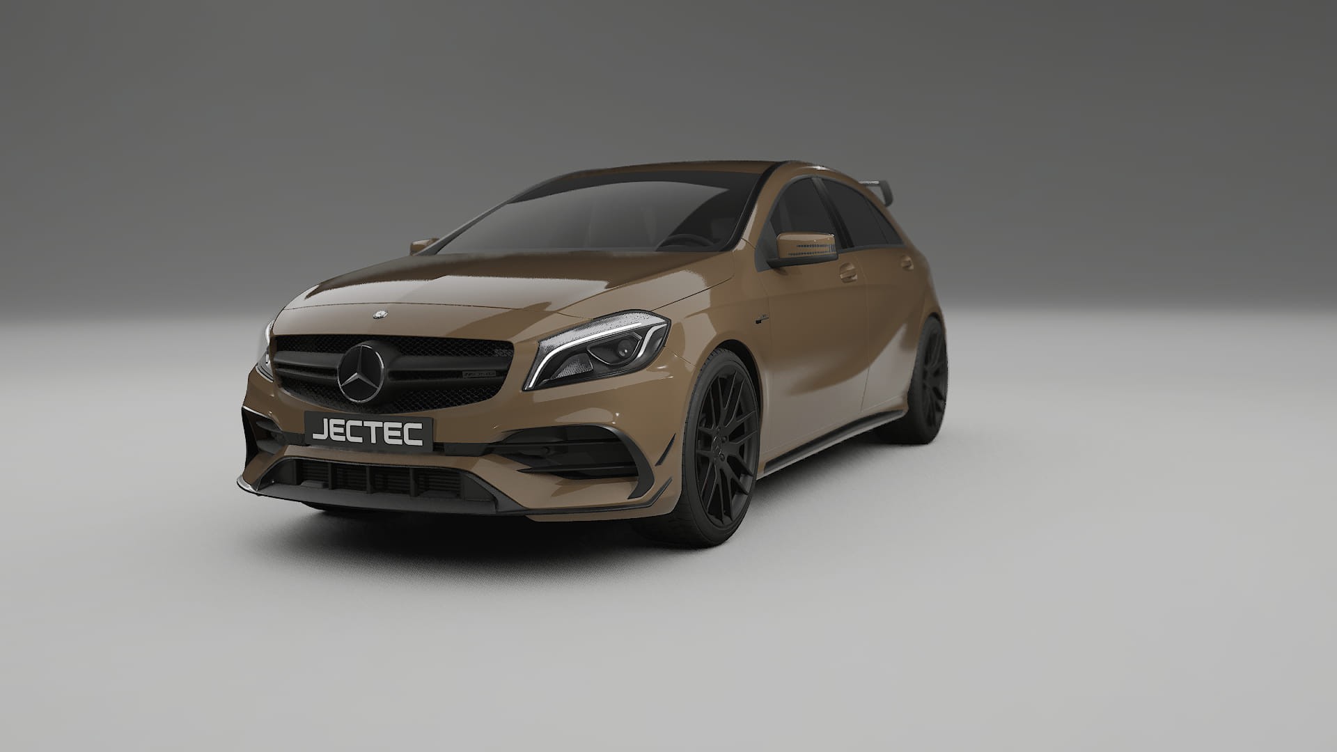 Mercedes A45 AMG W176 TPU Lakbeskyttelsesfilm | SAHARA Farveskiftende PPF – Færdigudskåret Sæt