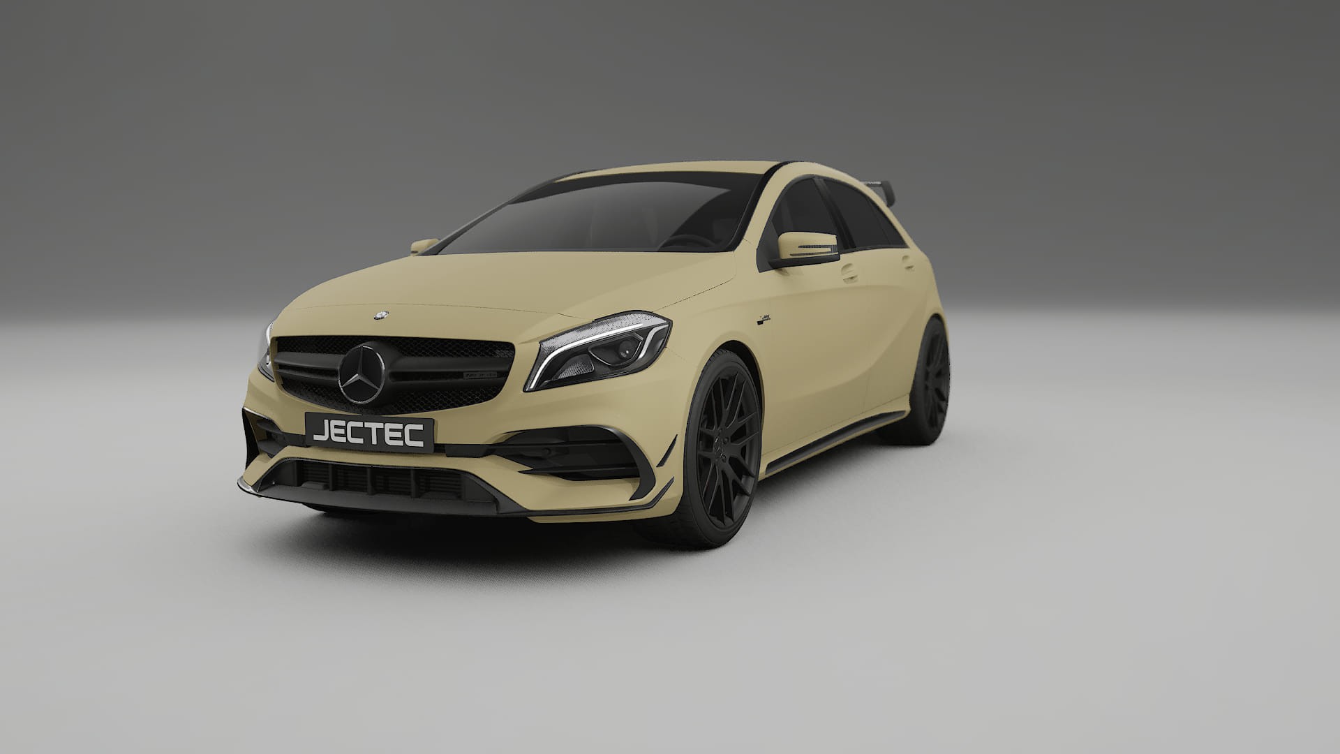 Mercedes A45 AMG W176 TPU Lakbeskyttelsesfilm | SAND Farveskiftende PPF – Færdigudskåret Sæt