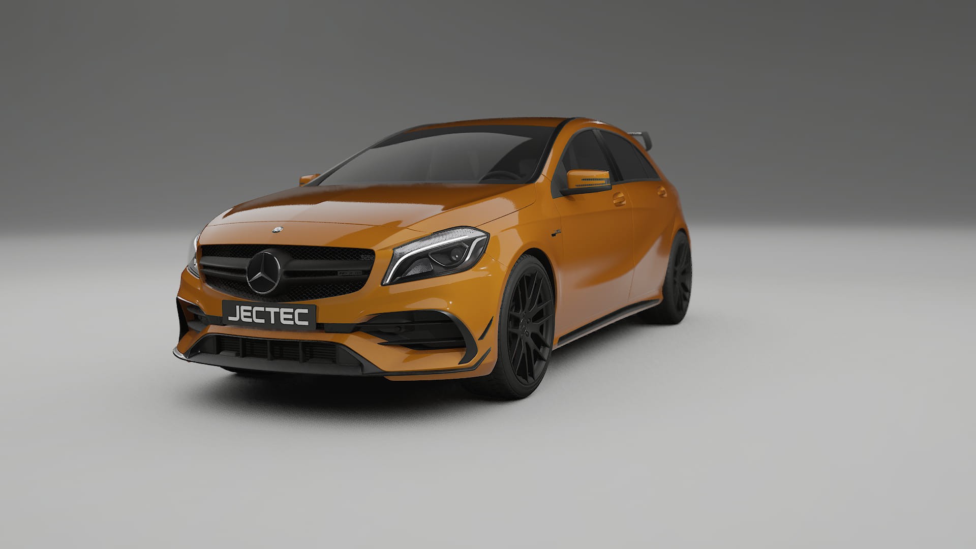 Mercedes A45 AMG W176 TPU Lakbeskyttelsesfilm | DAISY Farveskiftende PPF – Færdigudskåret Sæt