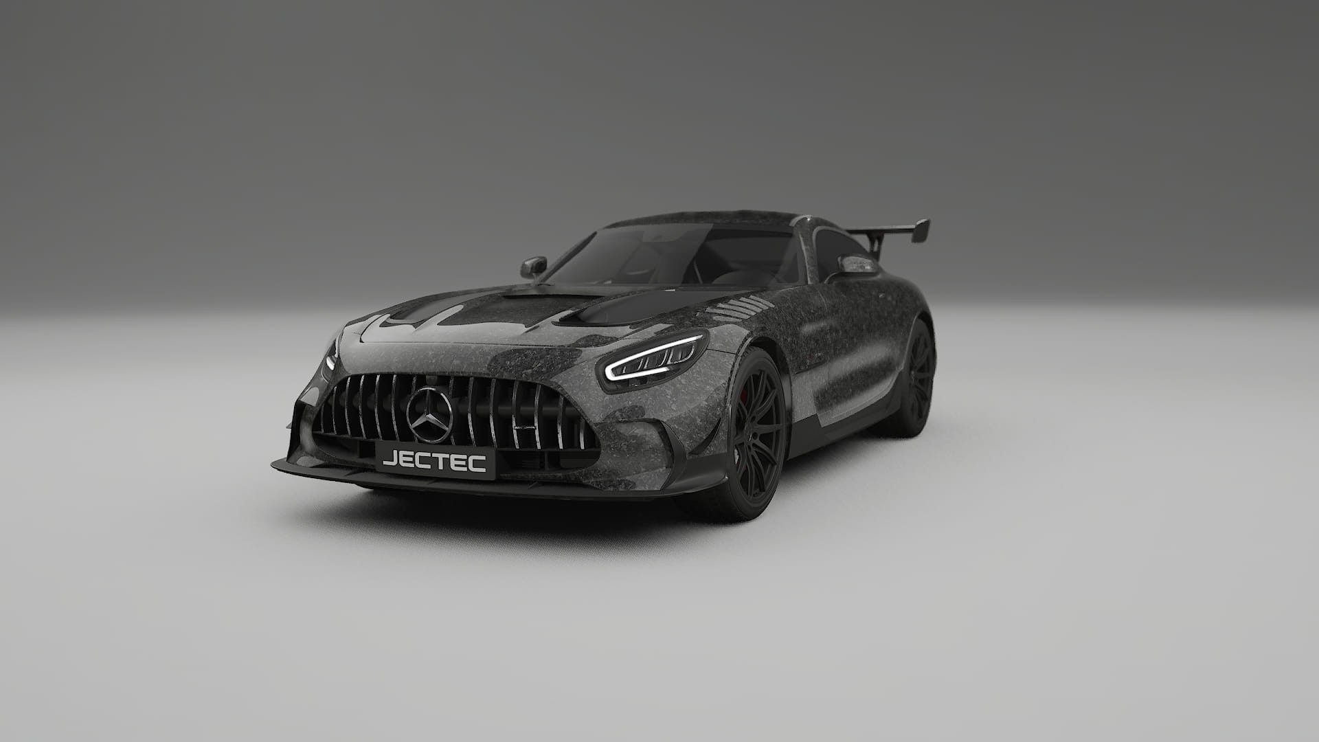 Mercedes AMG GT Black Series C192 Coupe TPU Lakbeskyttelsesfilm | FORGED S Farveskiftende PPF – Færdigudskåret Sæt 2