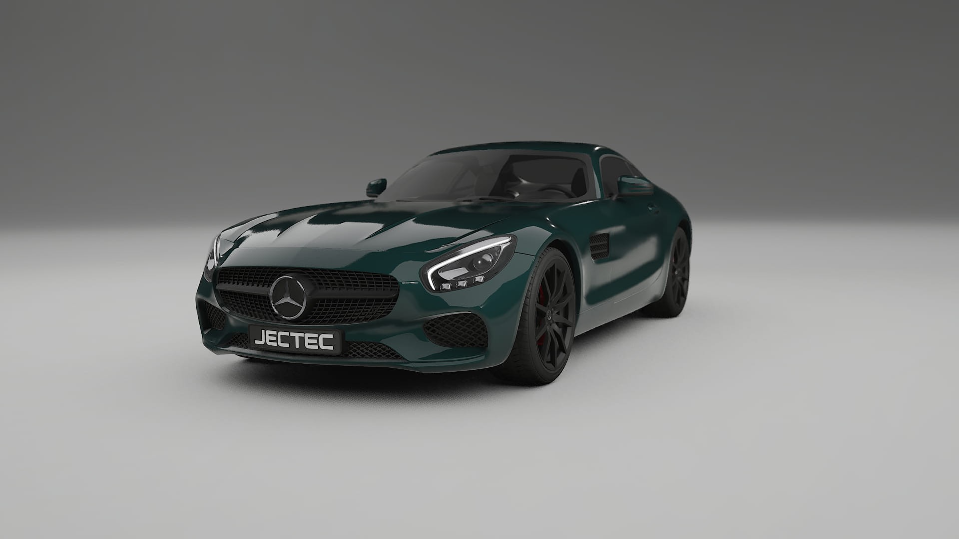 Mercedes AMG GT C190 Coupe TPU Lakbeskyttelsesfilm | INFERNO Farveskiftende PPF – Færdigudskåret Sæt