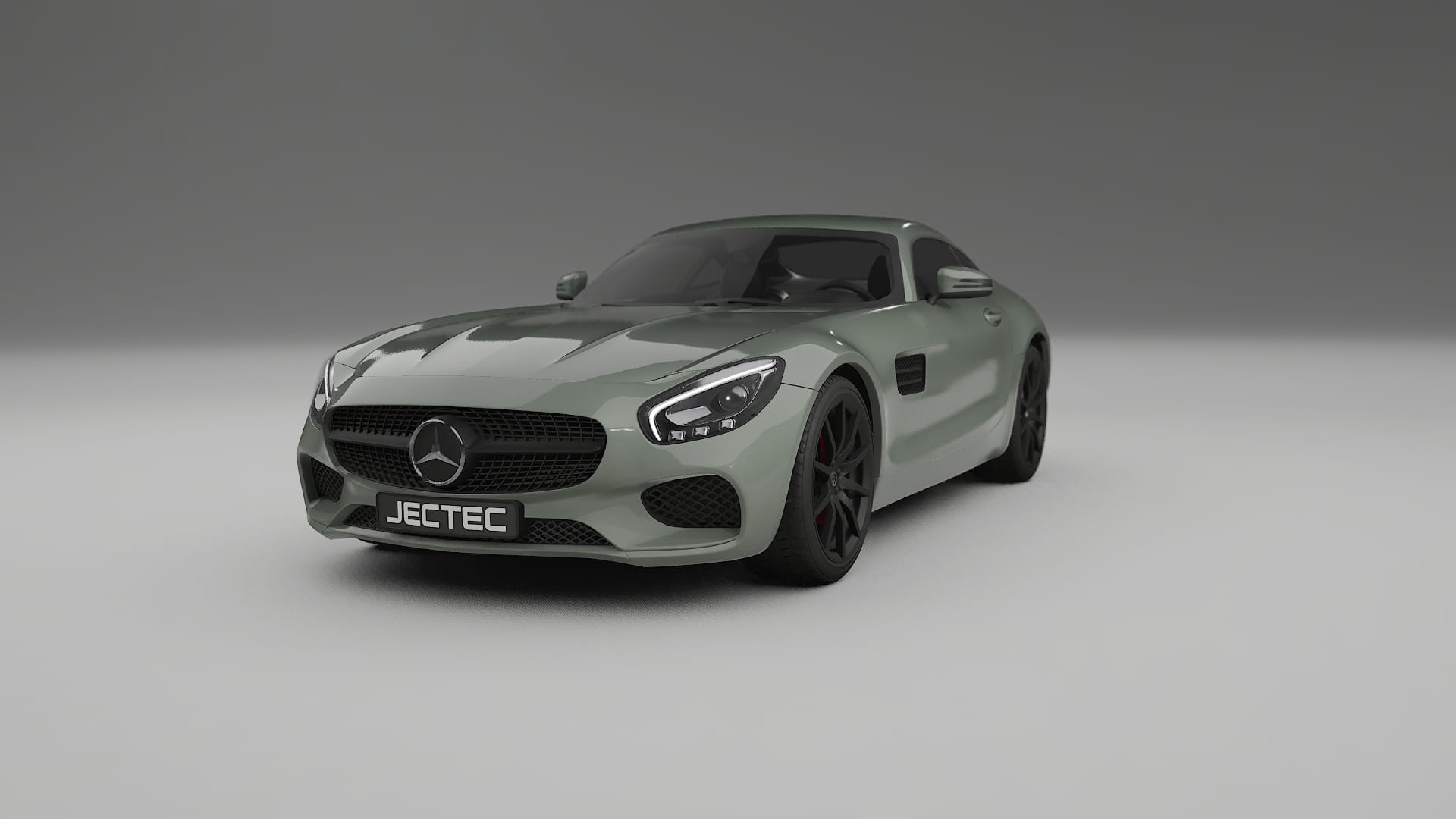 Mercedes AMG GT C190 Coupe TPU Lakbeskyttelsesfilm | SLATE Farveskiftende PPF – Færdigudskåret Sæt