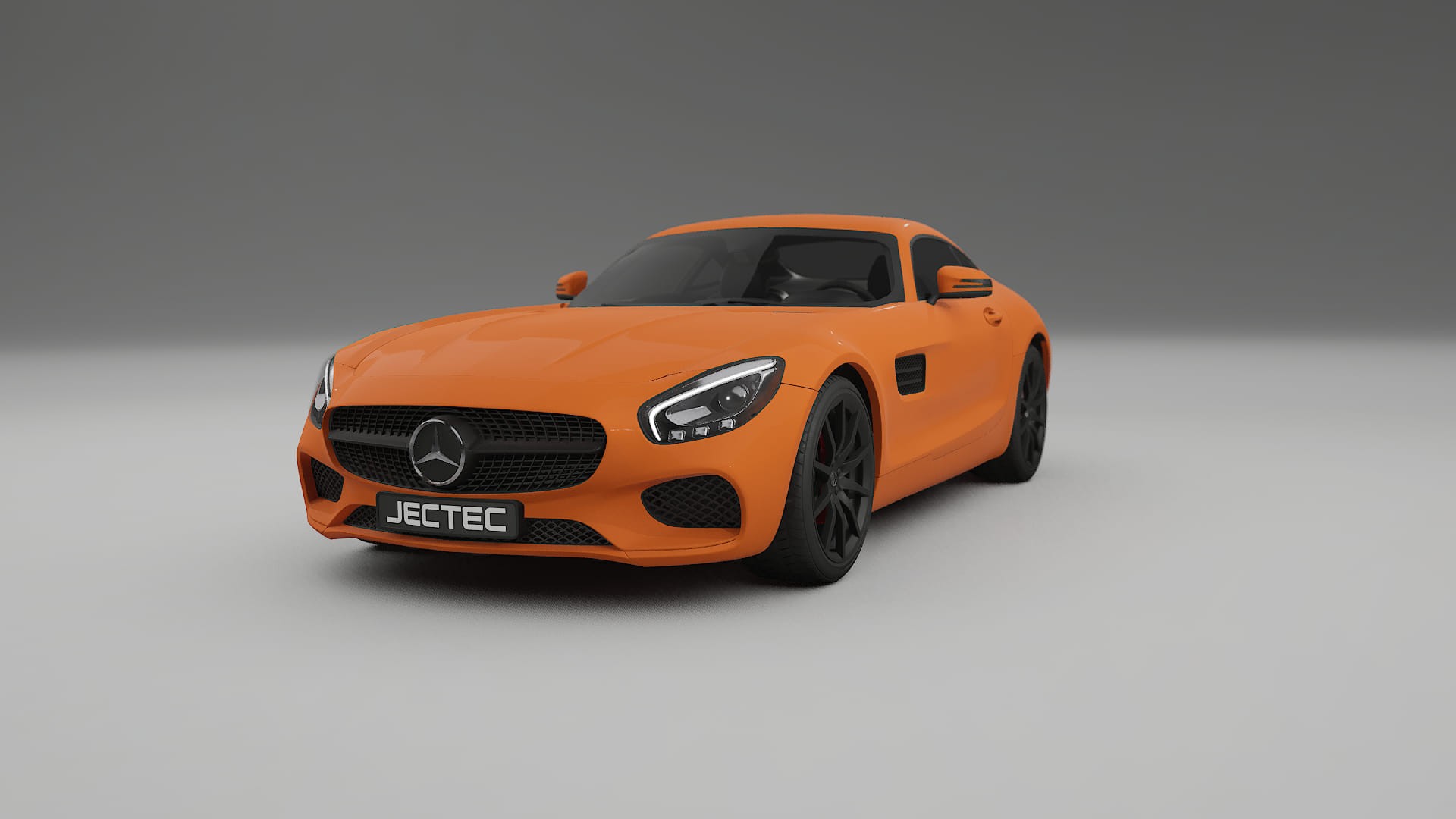Mercedes AMG GT C190 Coupe TPU Lakbeskyttelsesfilm | ROCKET Farveskiftende PPF – Færdigudskåret Sæt