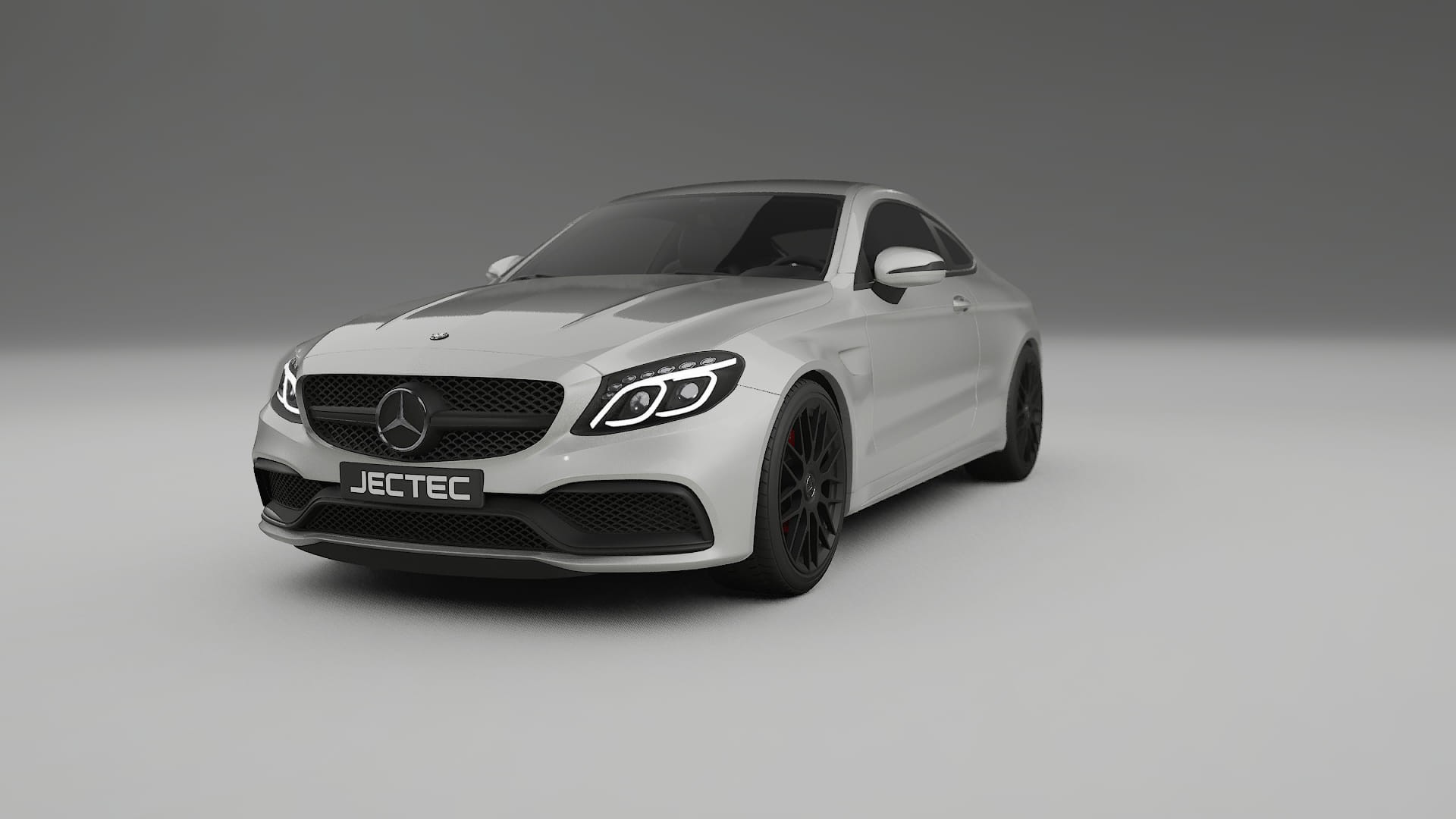 Mercedes C63 AMG W205 Coupe TPU Lakbeskyttelsesfilm | PEARL Farveskiftende PPF – Færdigudskåret Sæt